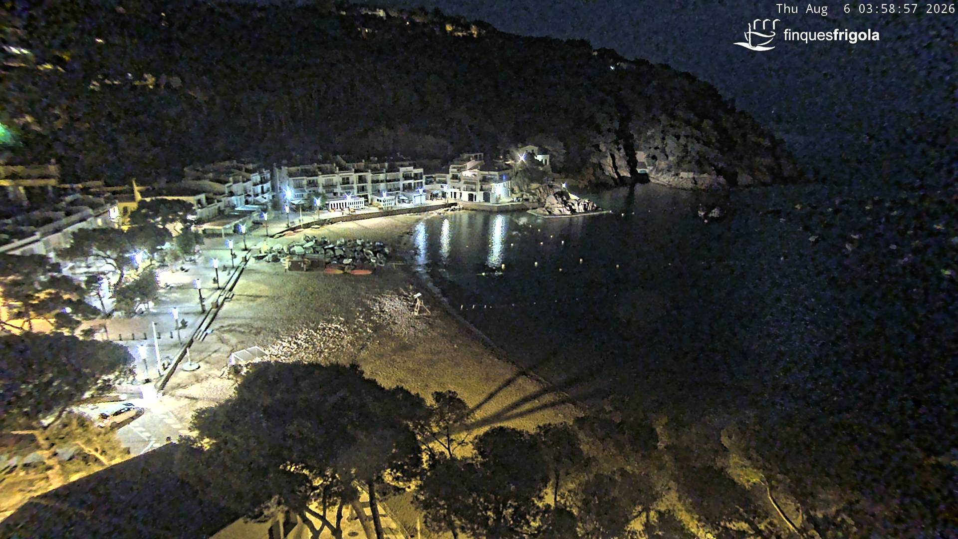 Webcam de Tamariu playa