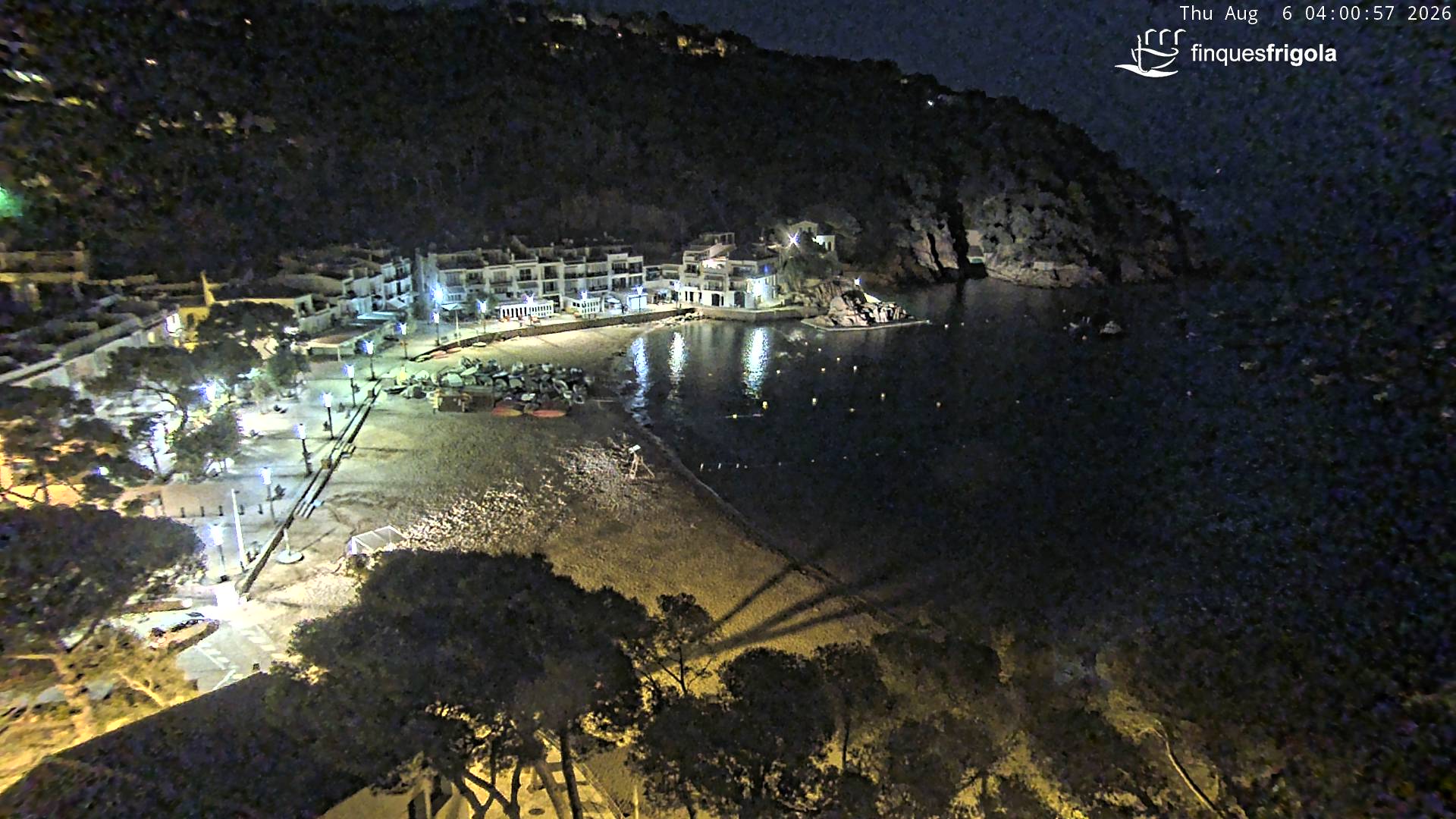 Webcam de Tamariu playa