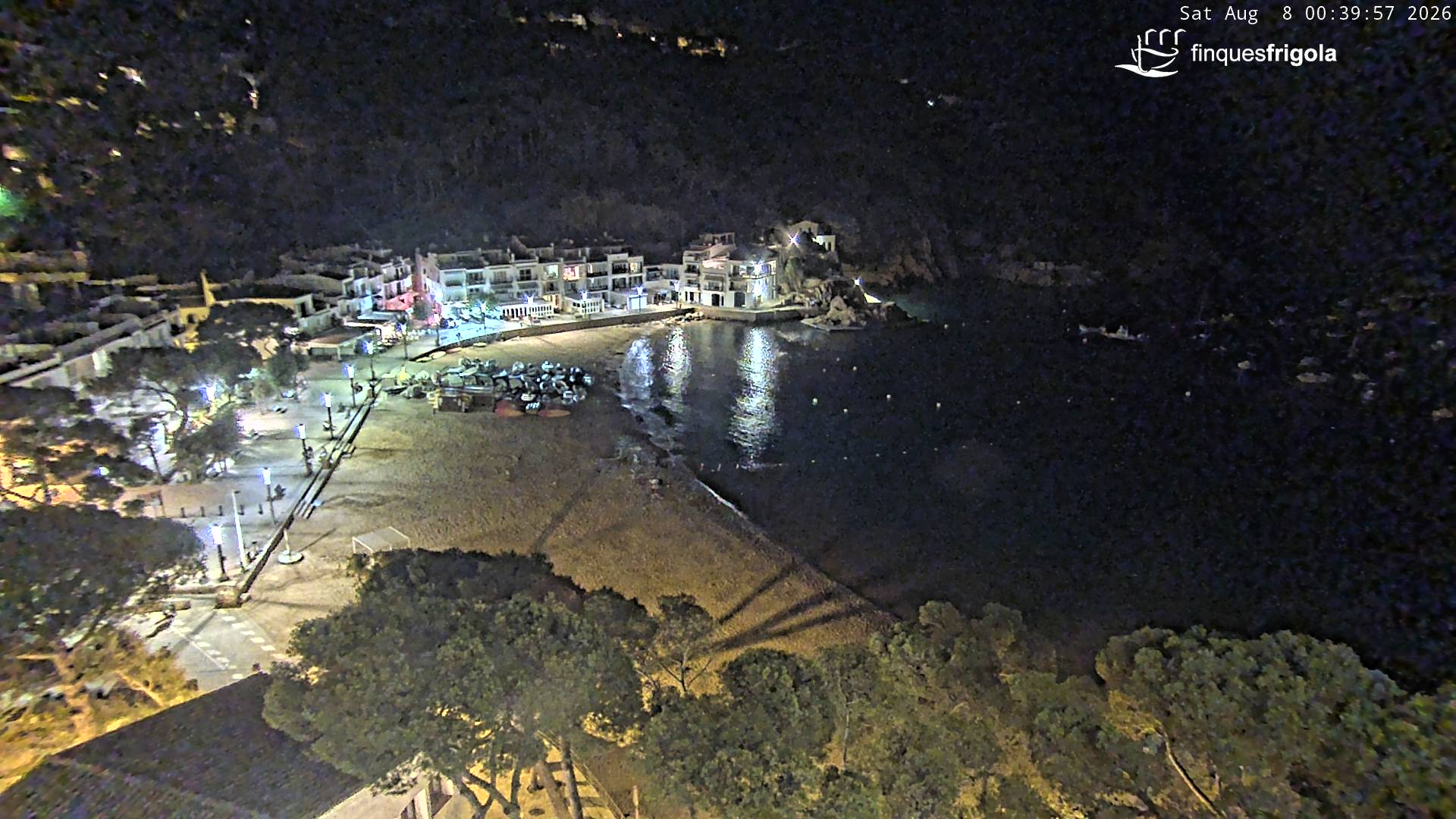 Webcam de Tamariu playa
