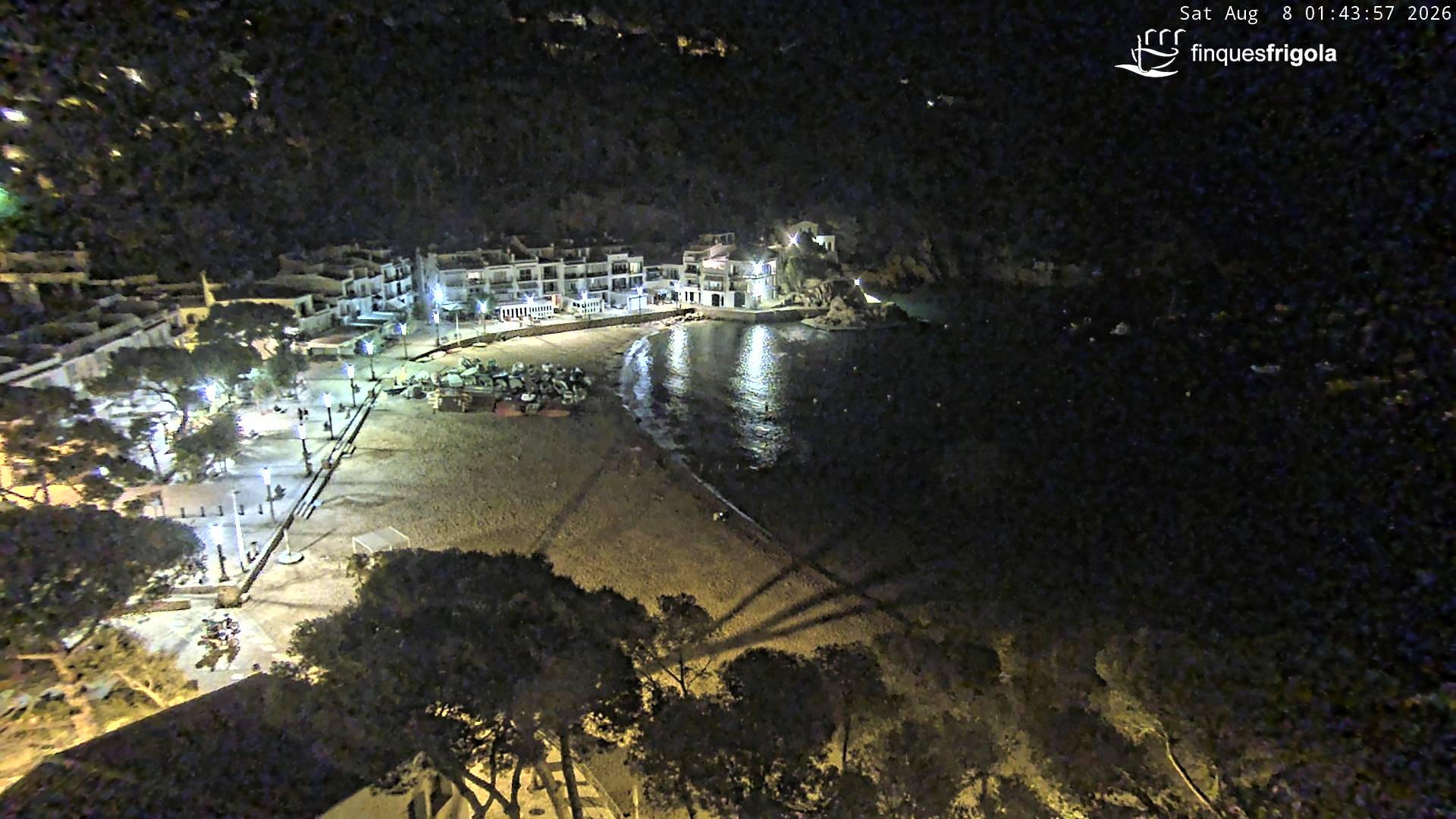 Webcam de Tamariu playa
