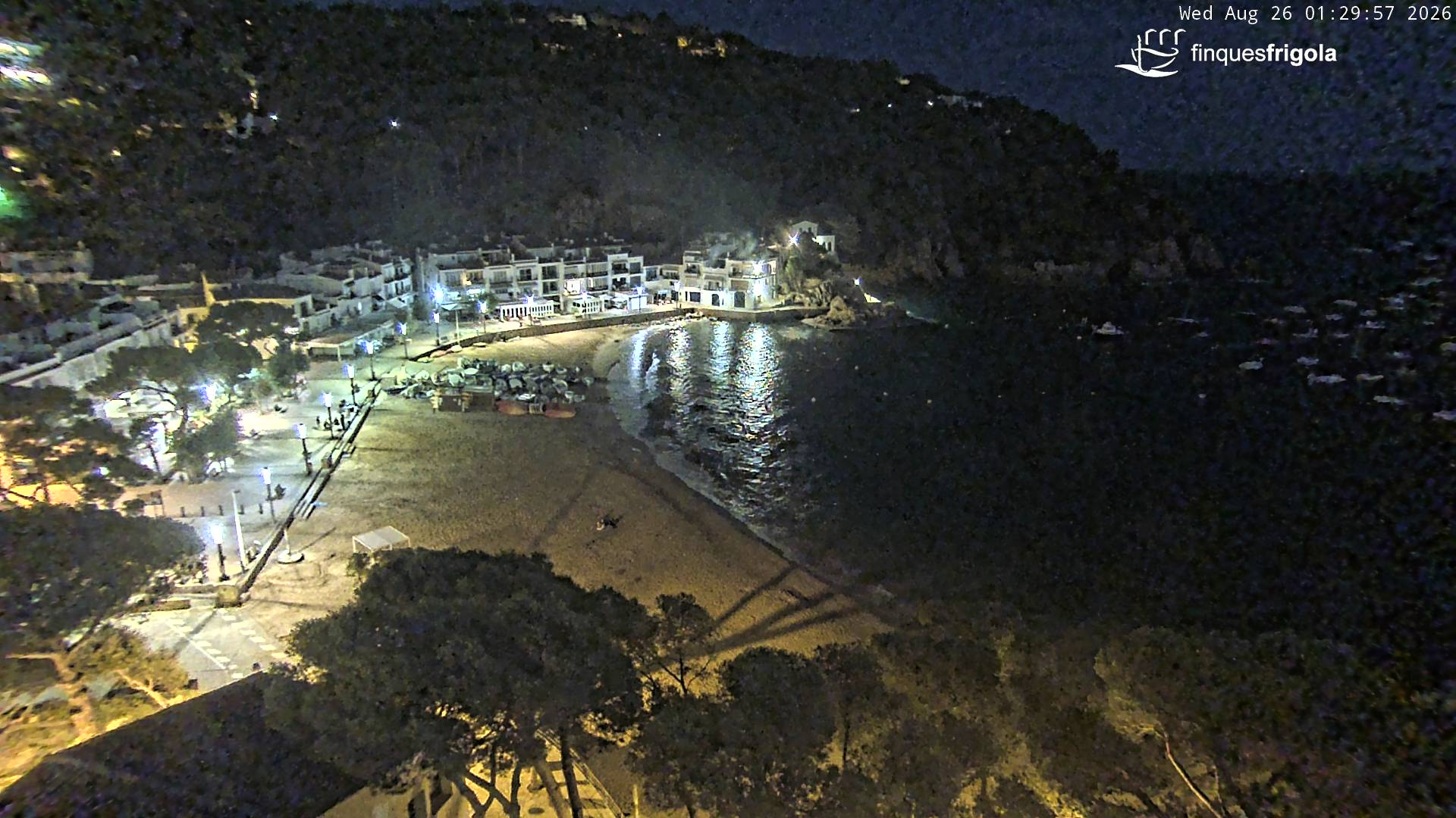 Webcam de Tamariu playa