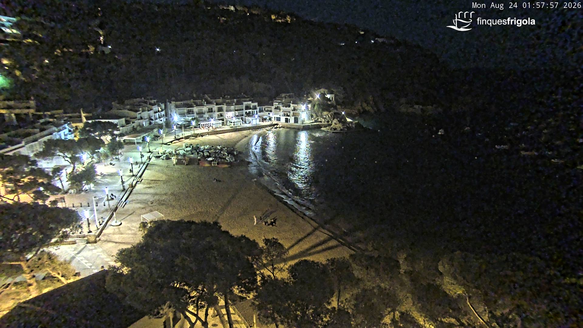 Webcam de Tamariu playa