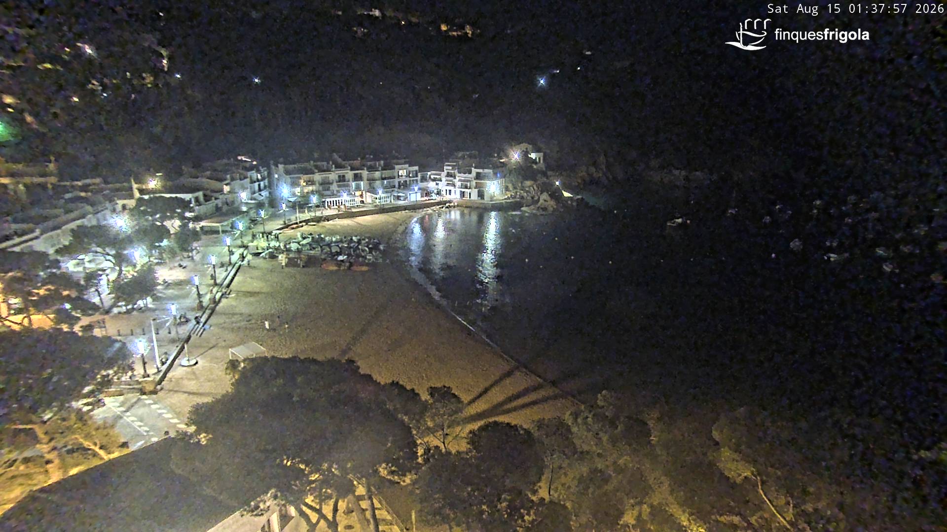 Webcam de Tamariu playa