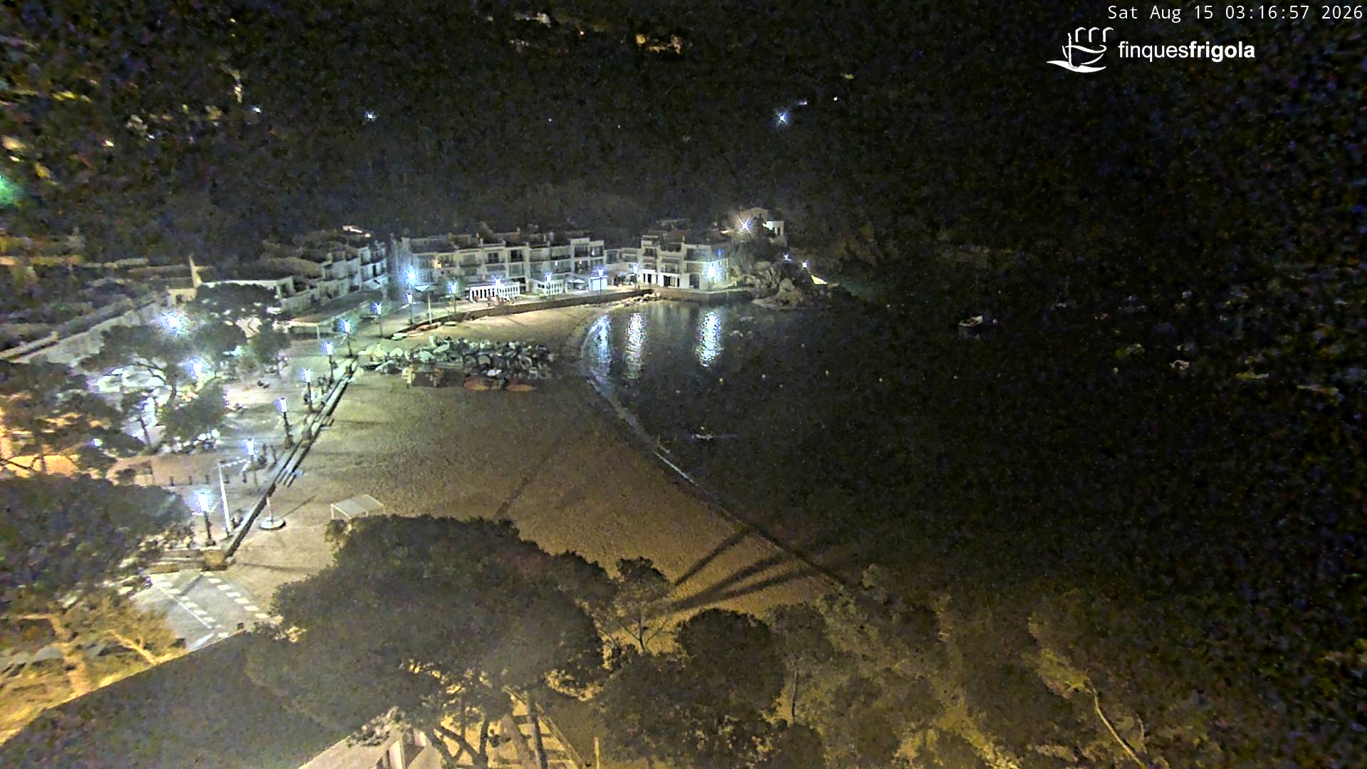 Webcam de Tamariu playa