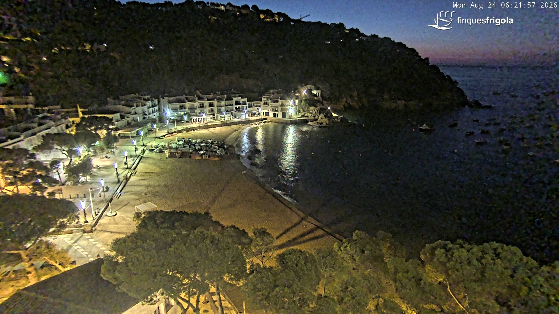 Webcam de Tamariu playa