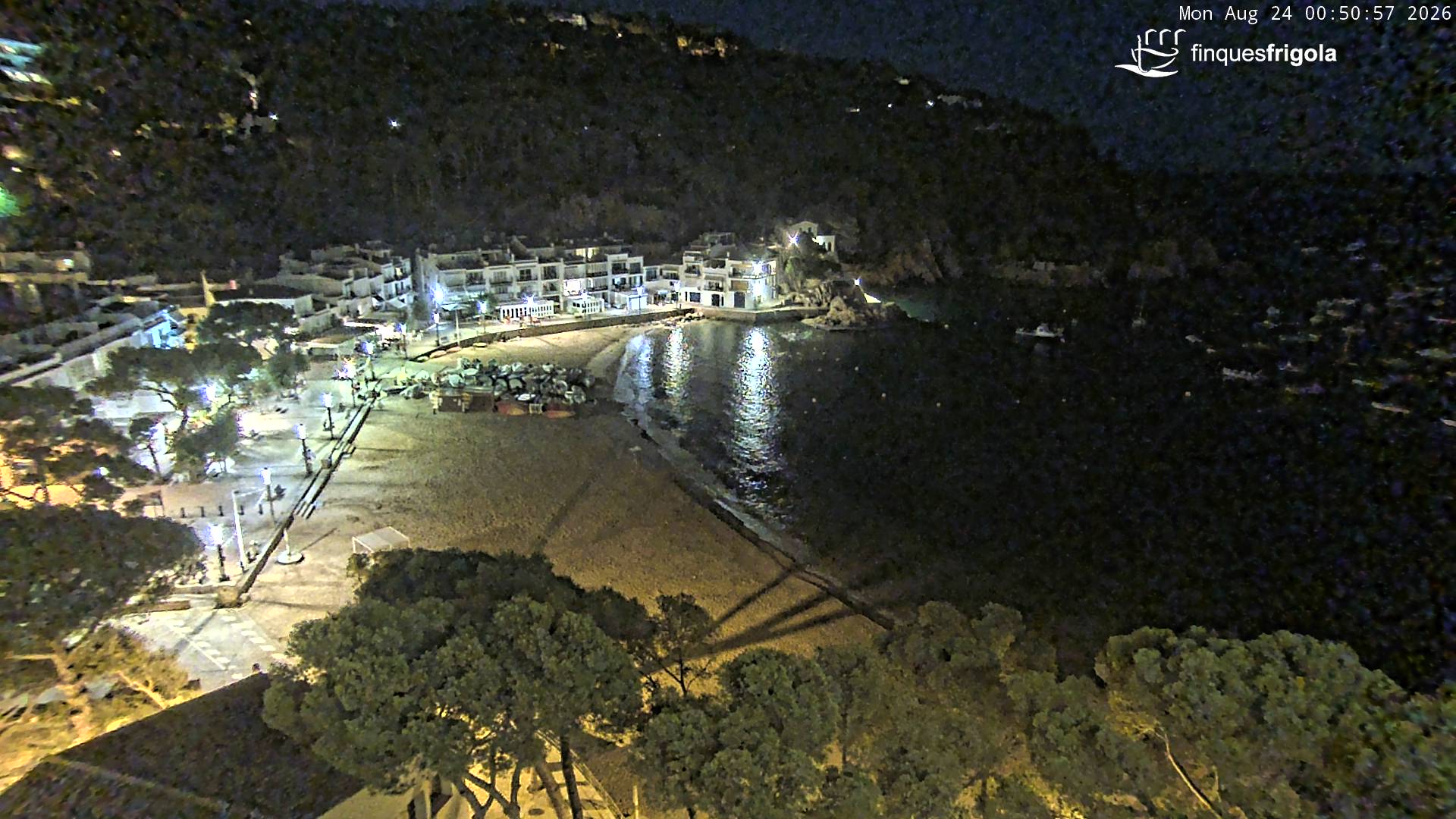 Webcam de Tamariu playa
