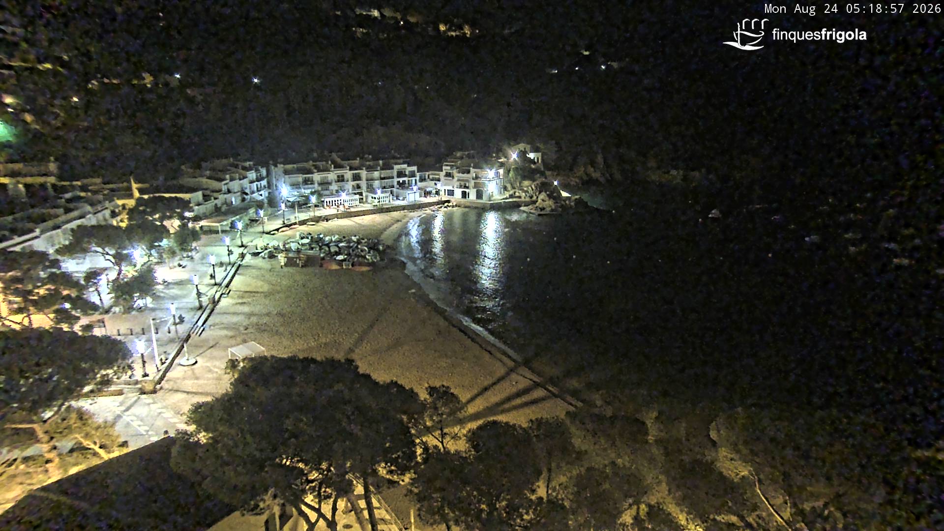 Webcam de Tamariu playa