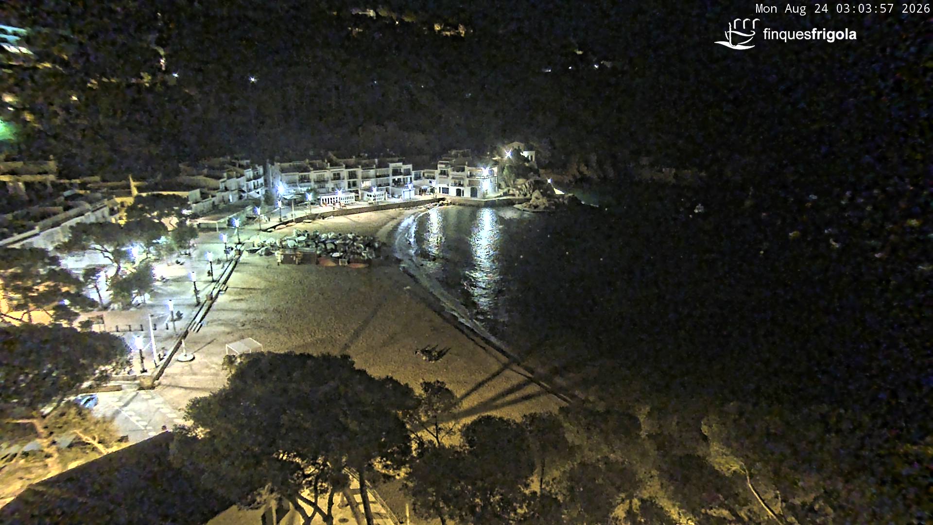 Webcam de Tamariu playa