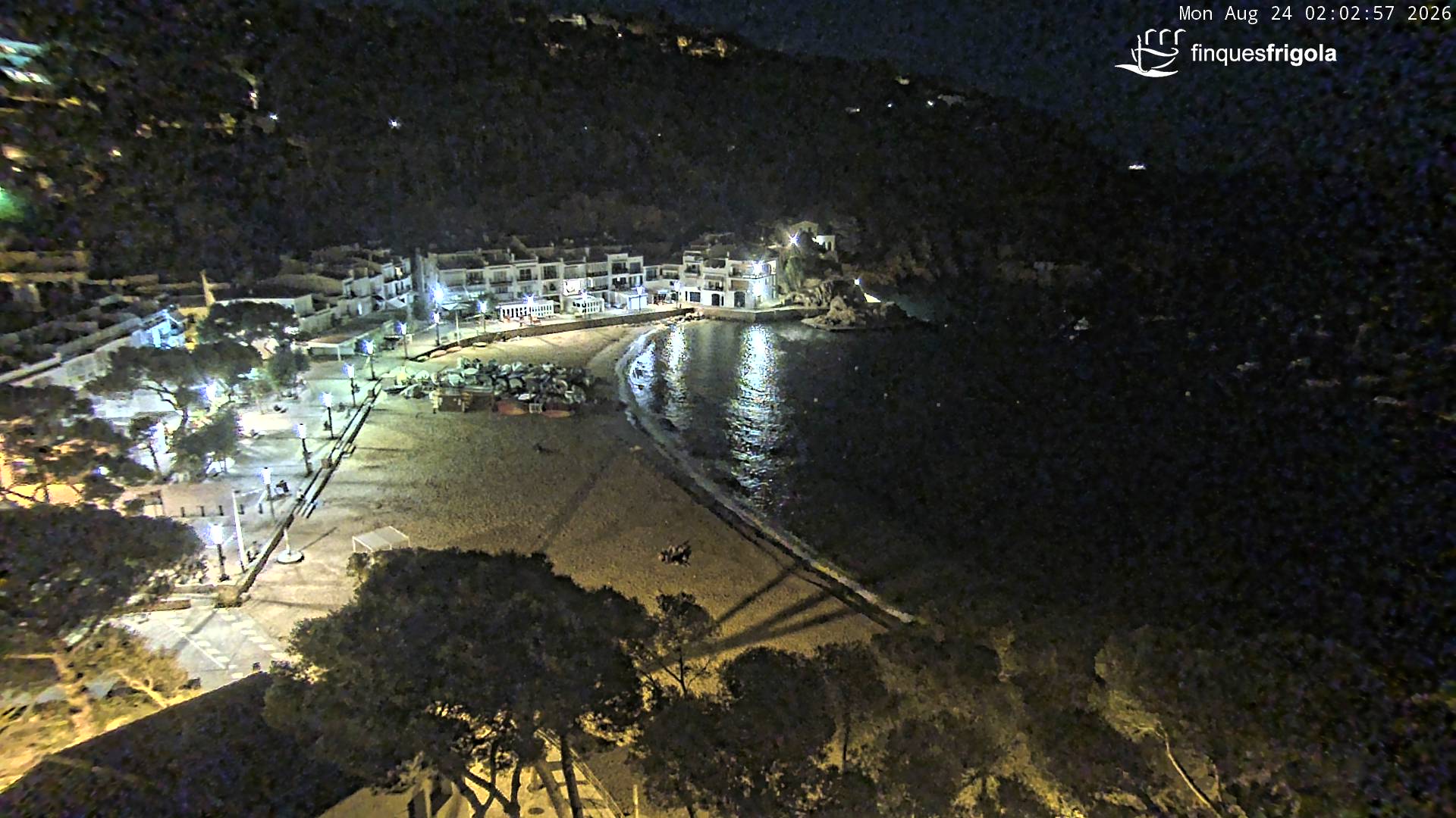 Webcam de Tamariu playa