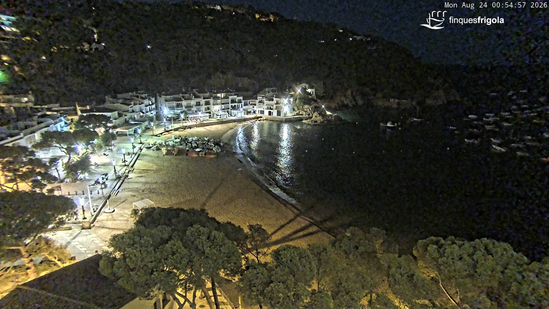 Webcam de Tamariu playa