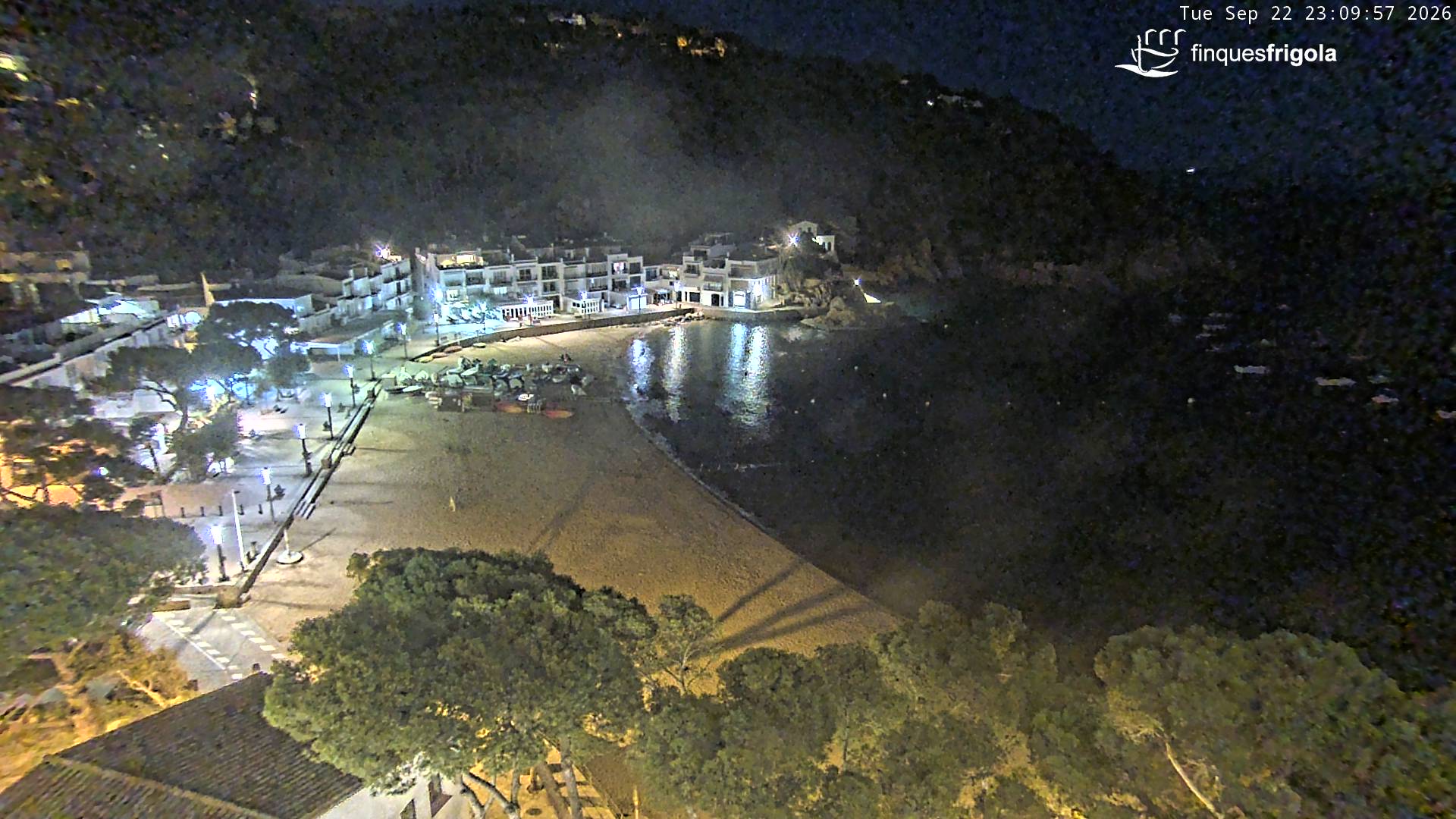 Webcam de Tamariu playa