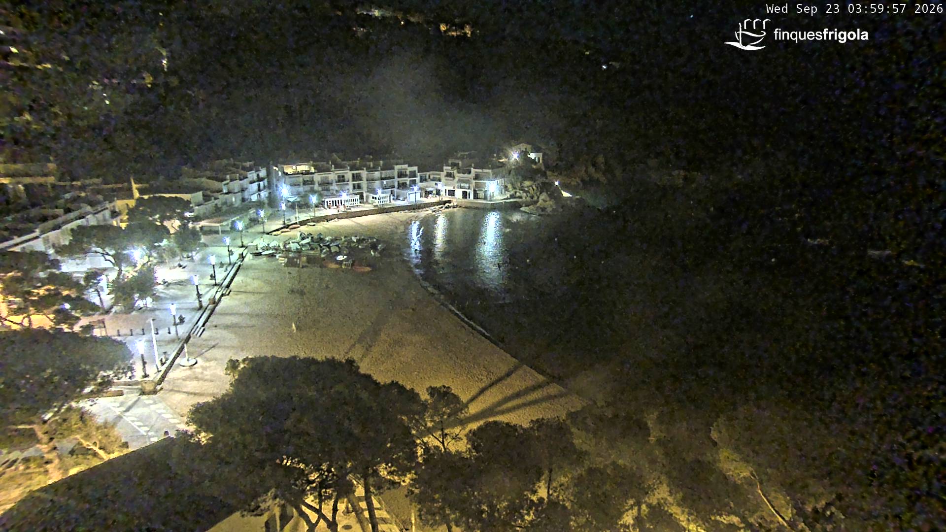 Webcam de Tamariu playa