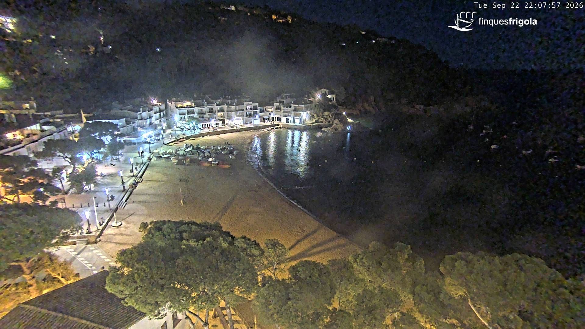 Webcam de Tamariu playa