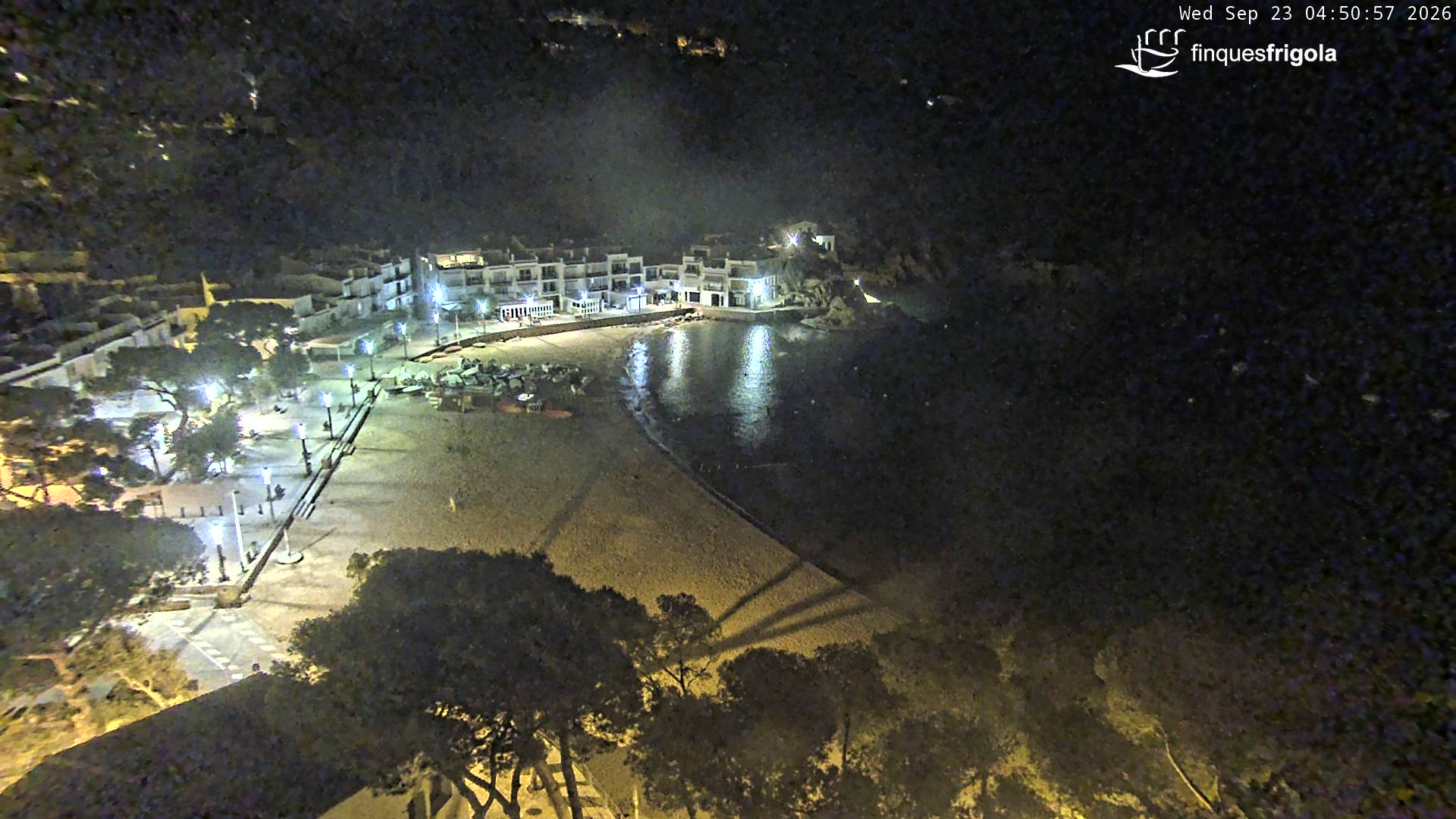 Webcam de Tamariu playa