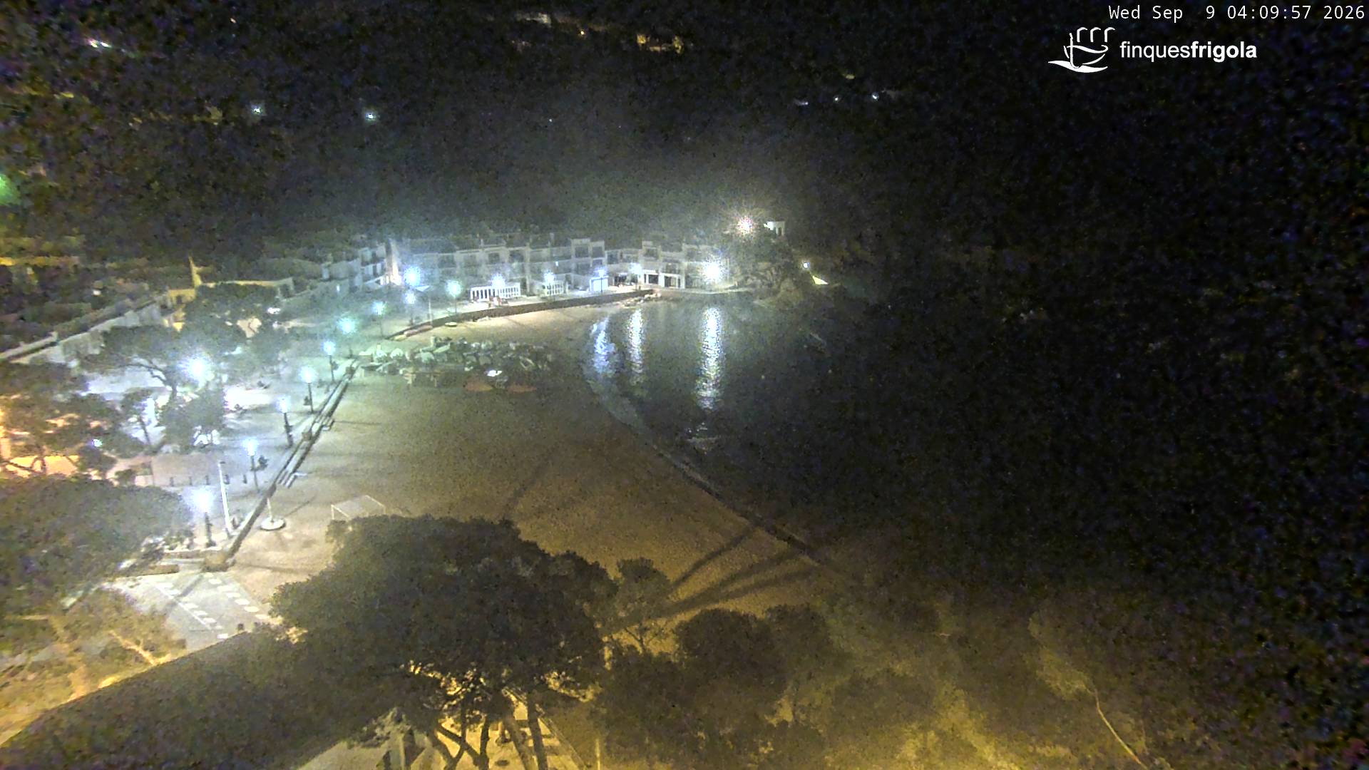 Webcam de Tamariu playa