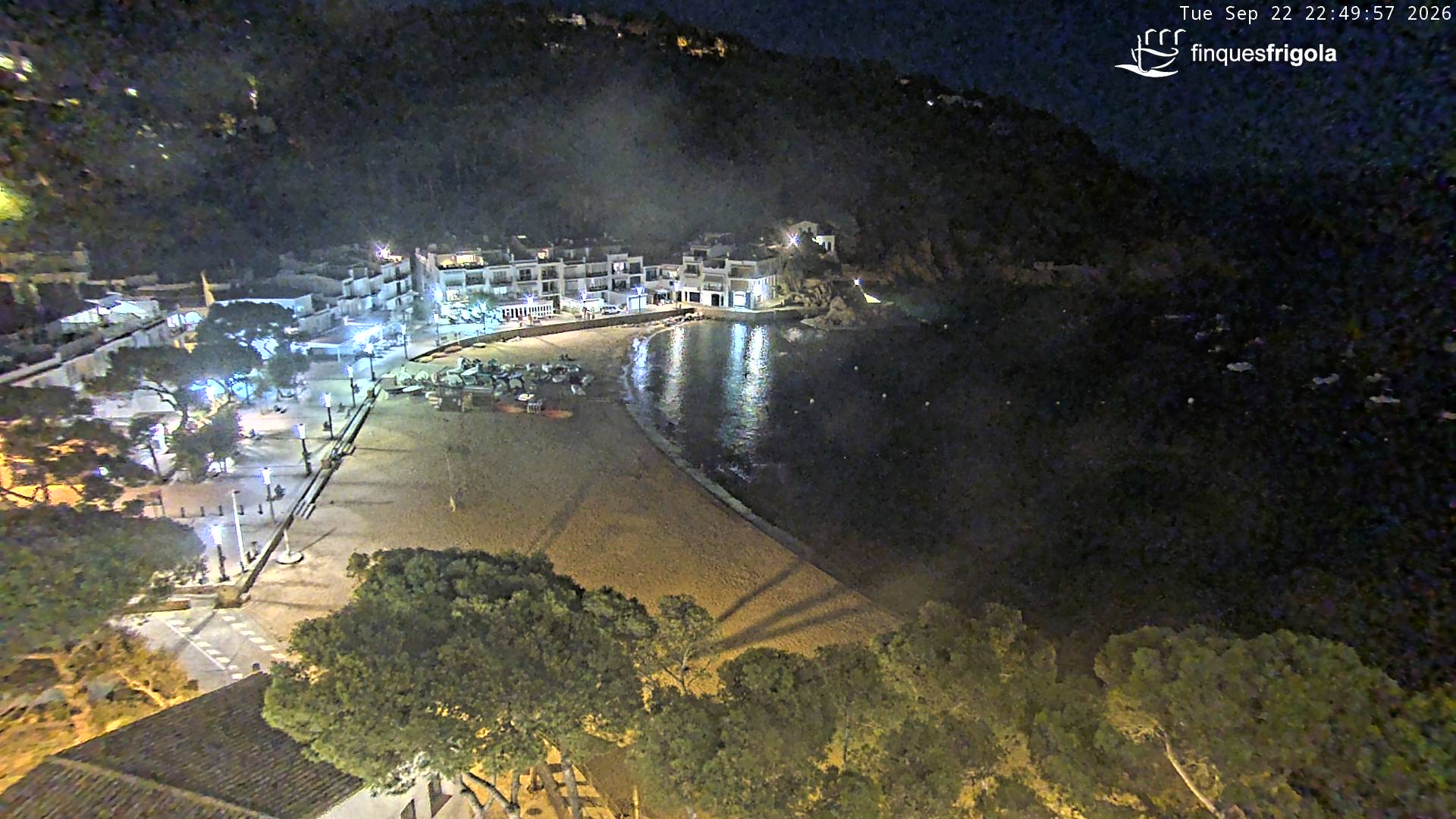 Webcam de Tamariu playa
