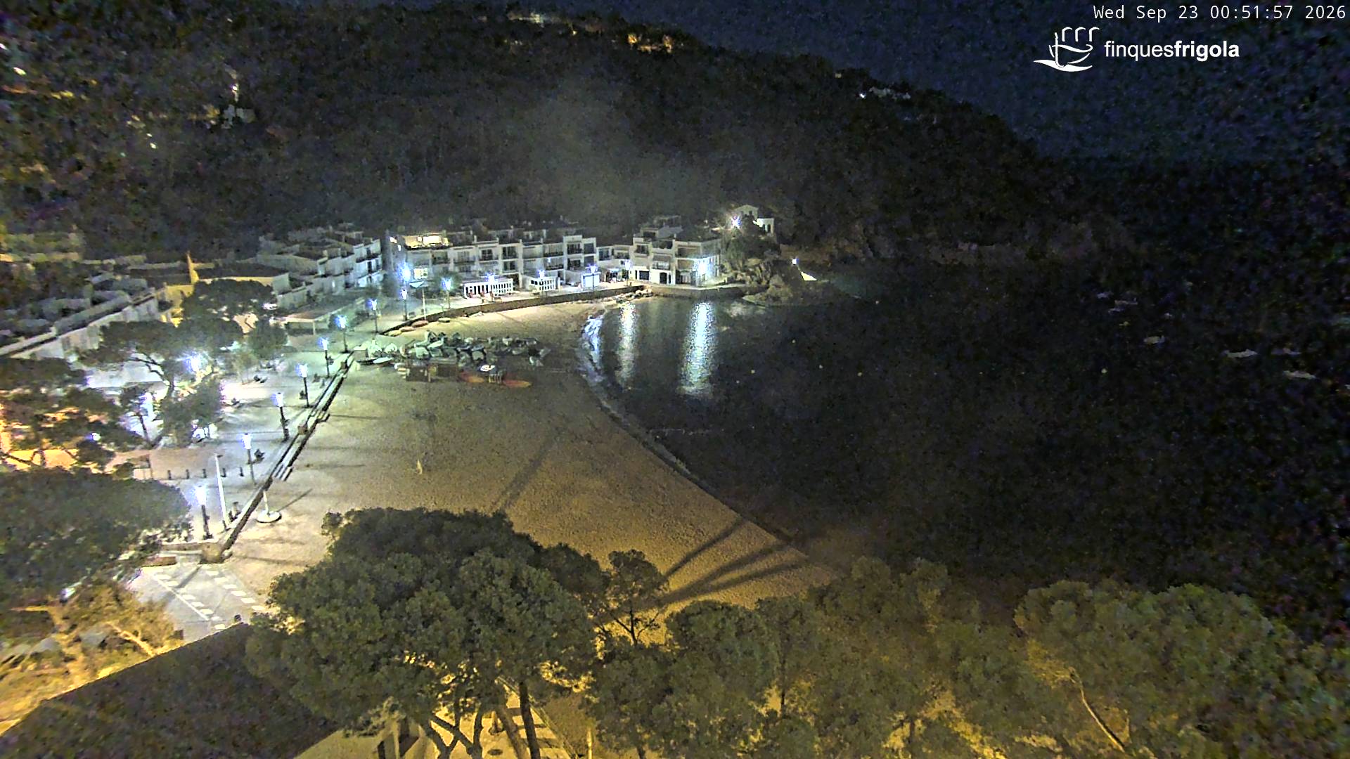 Webcam de Tamariu playa