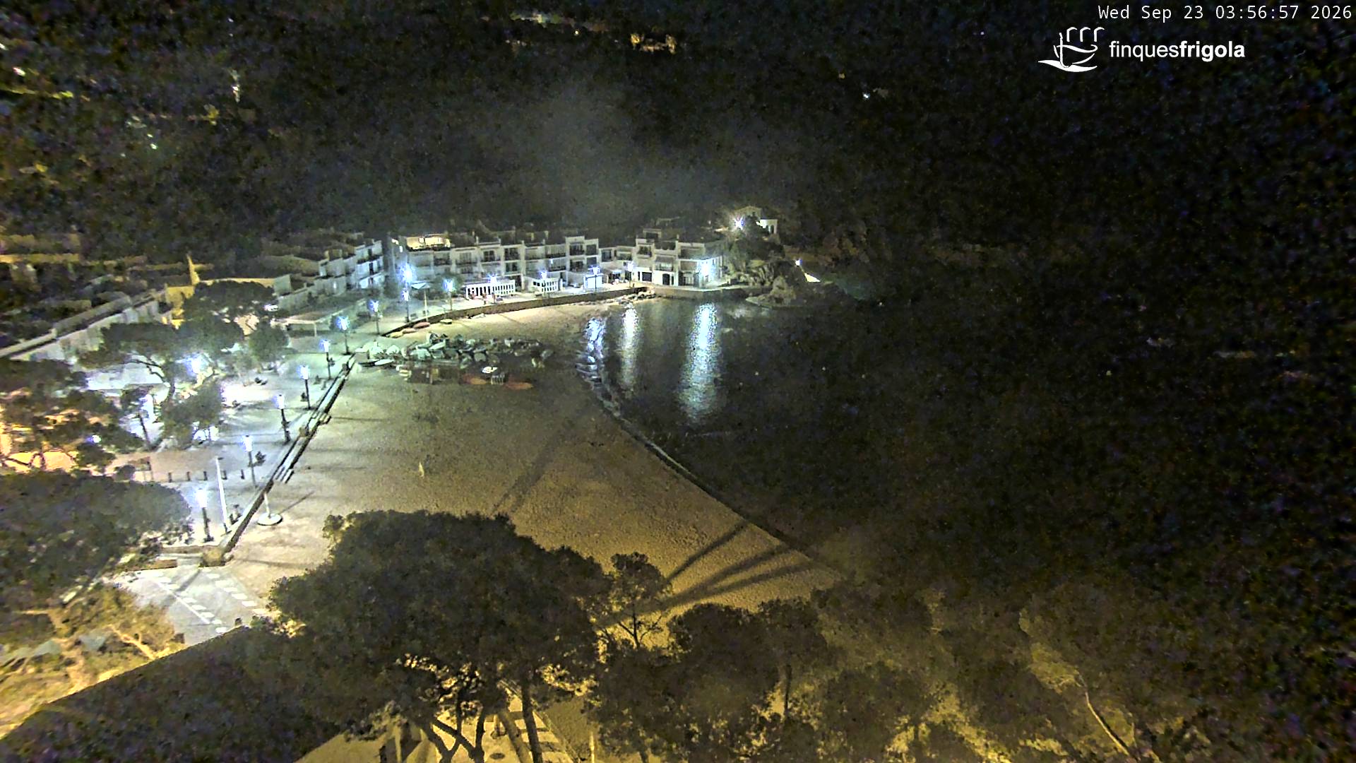 Webcam de Tamariu playa