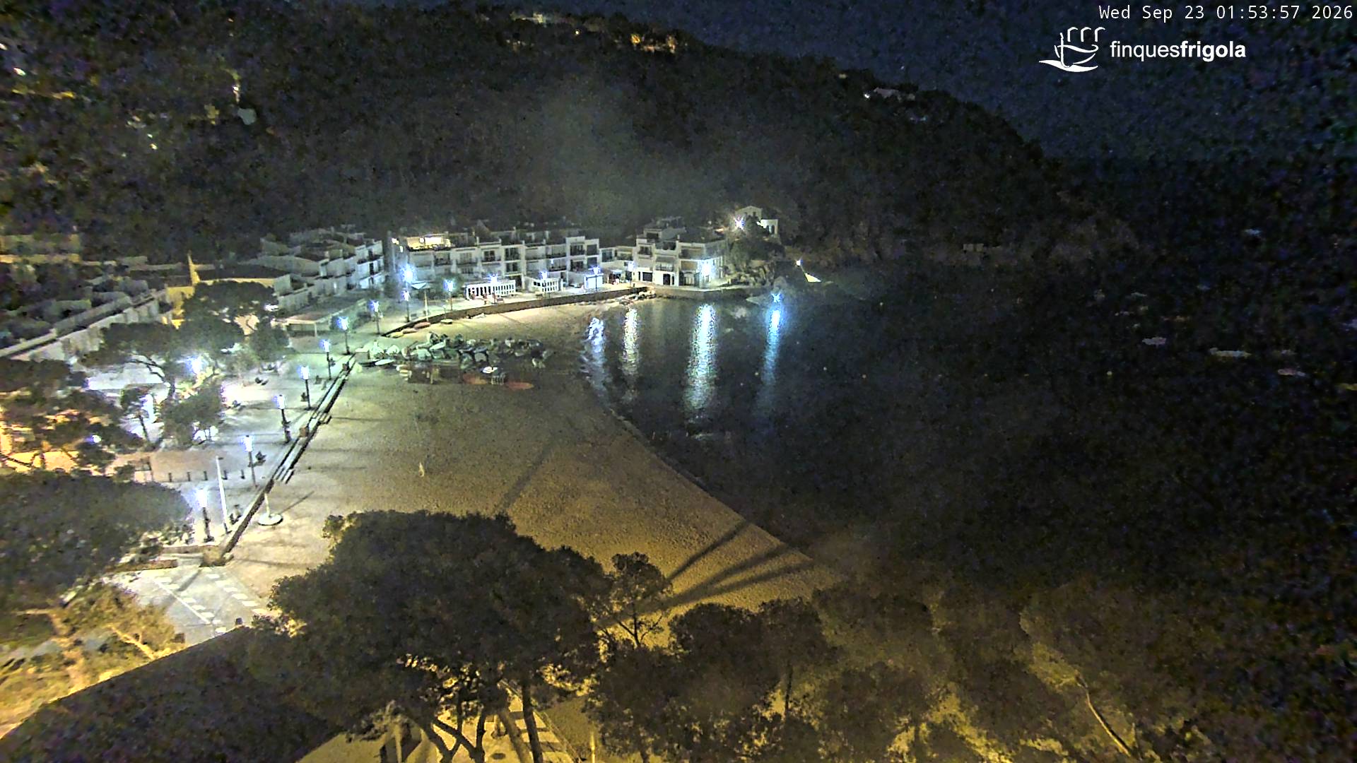 Webcam de Tamariu playa