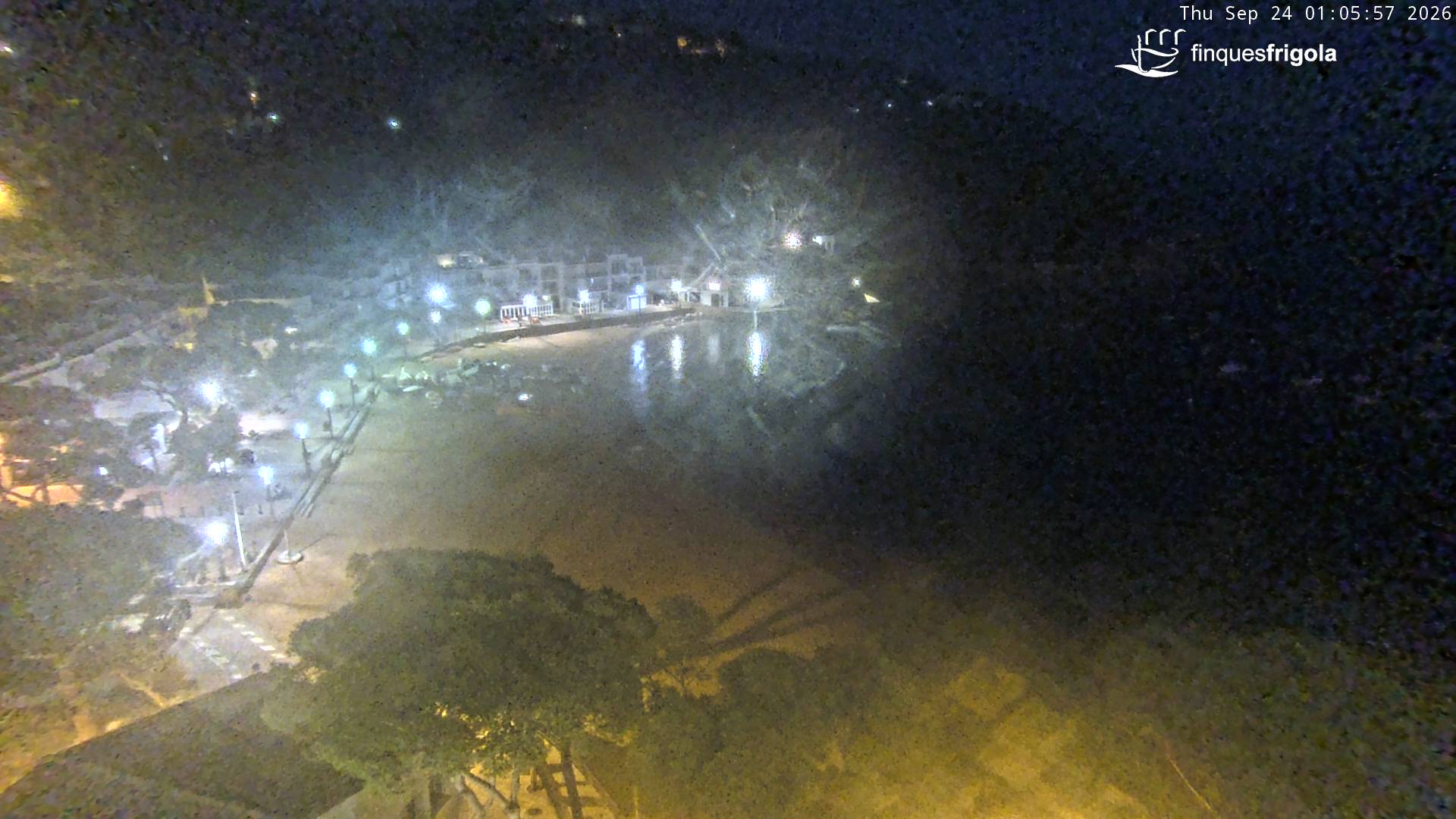 Webcam de Tamariu playa
