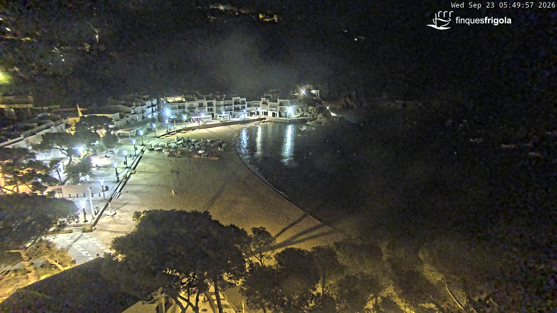 Webcam de Tamariu playa
