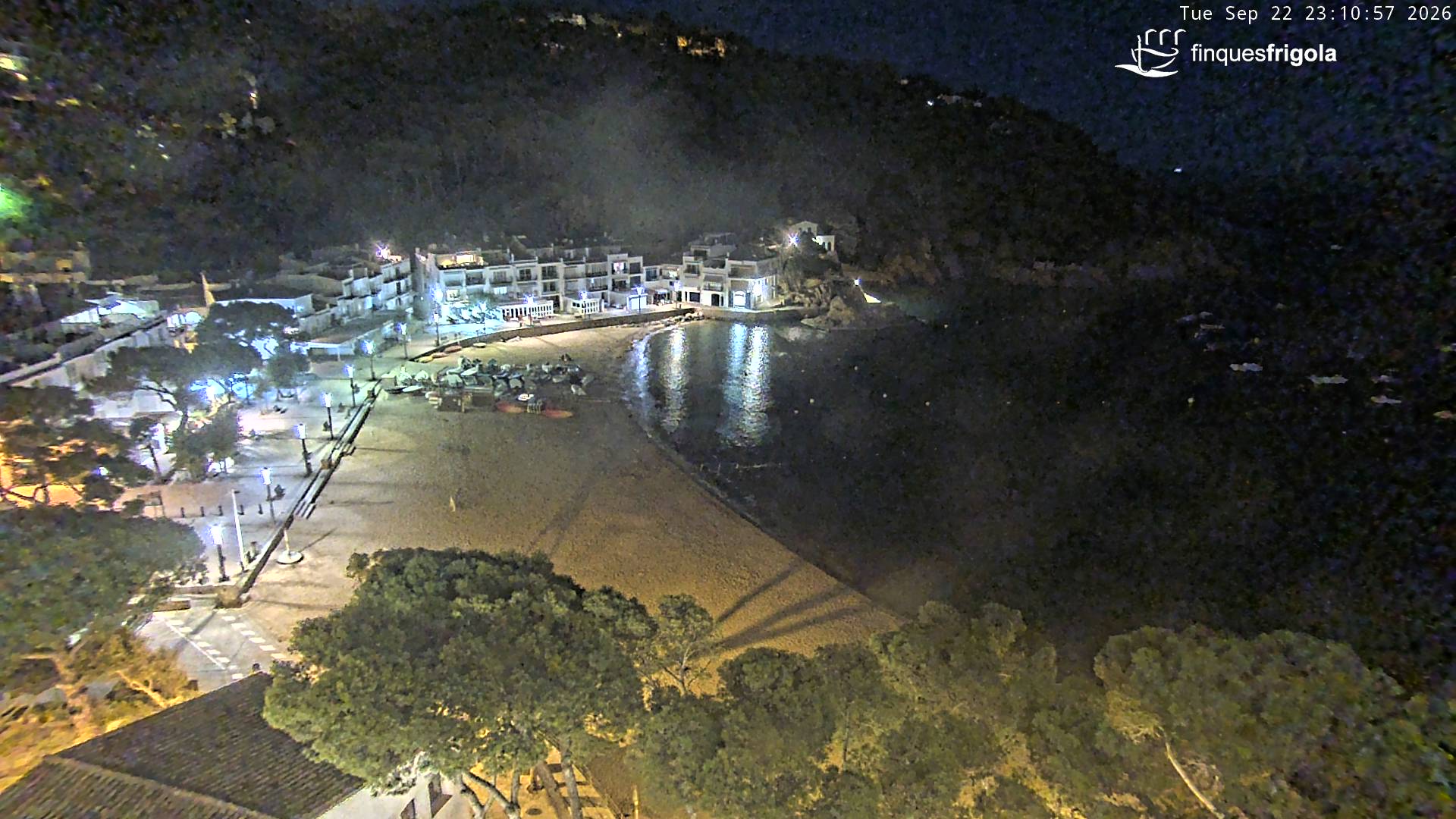 Webcam de Tamariu playa