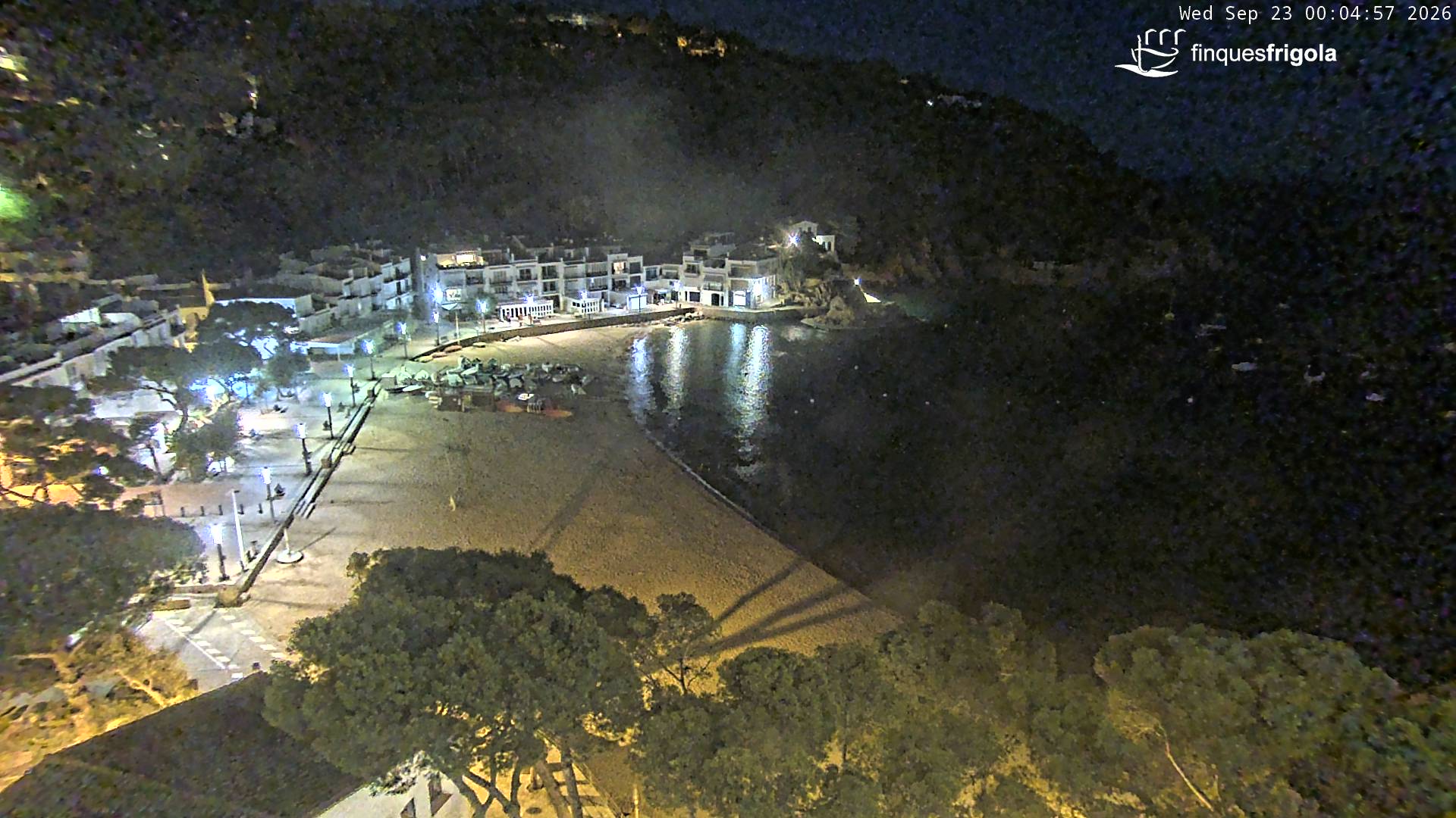 Webcam de Tamariu playa