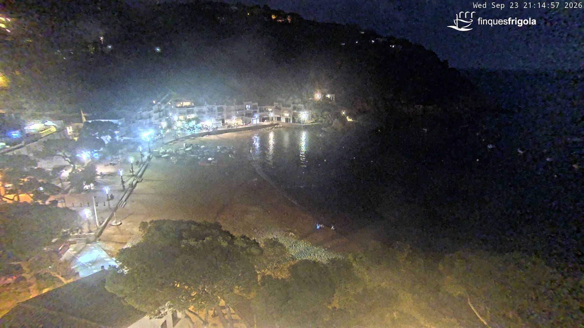 Webcam de Tamariu playa
