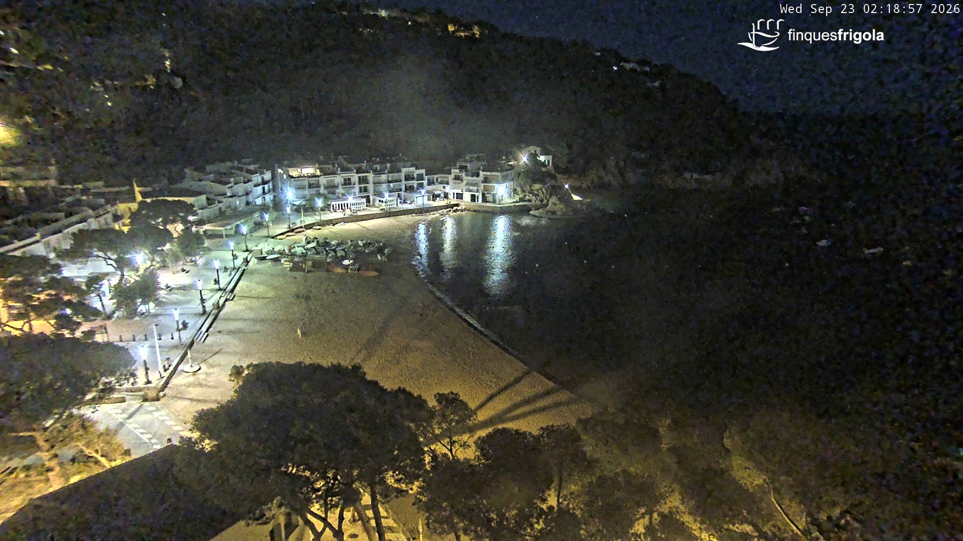 Webcam de Tamariu playa