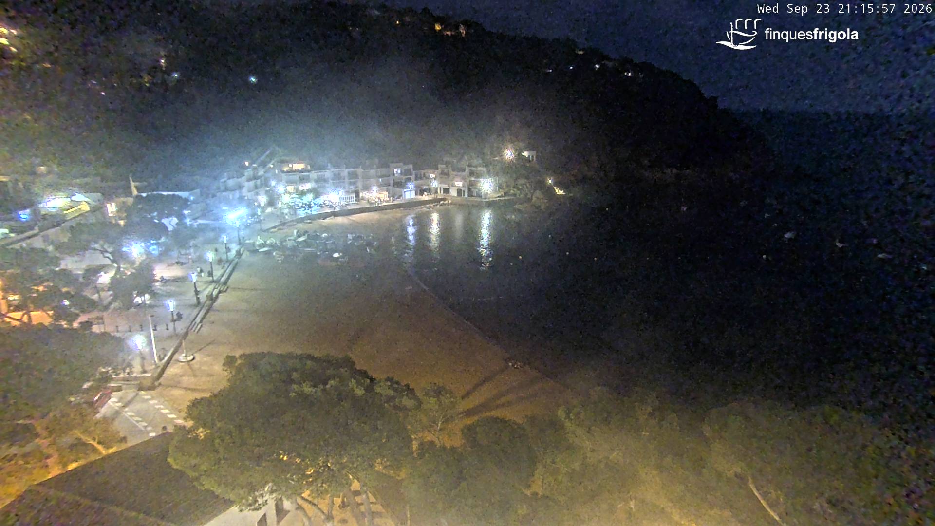 Webcam de Tamariu playa