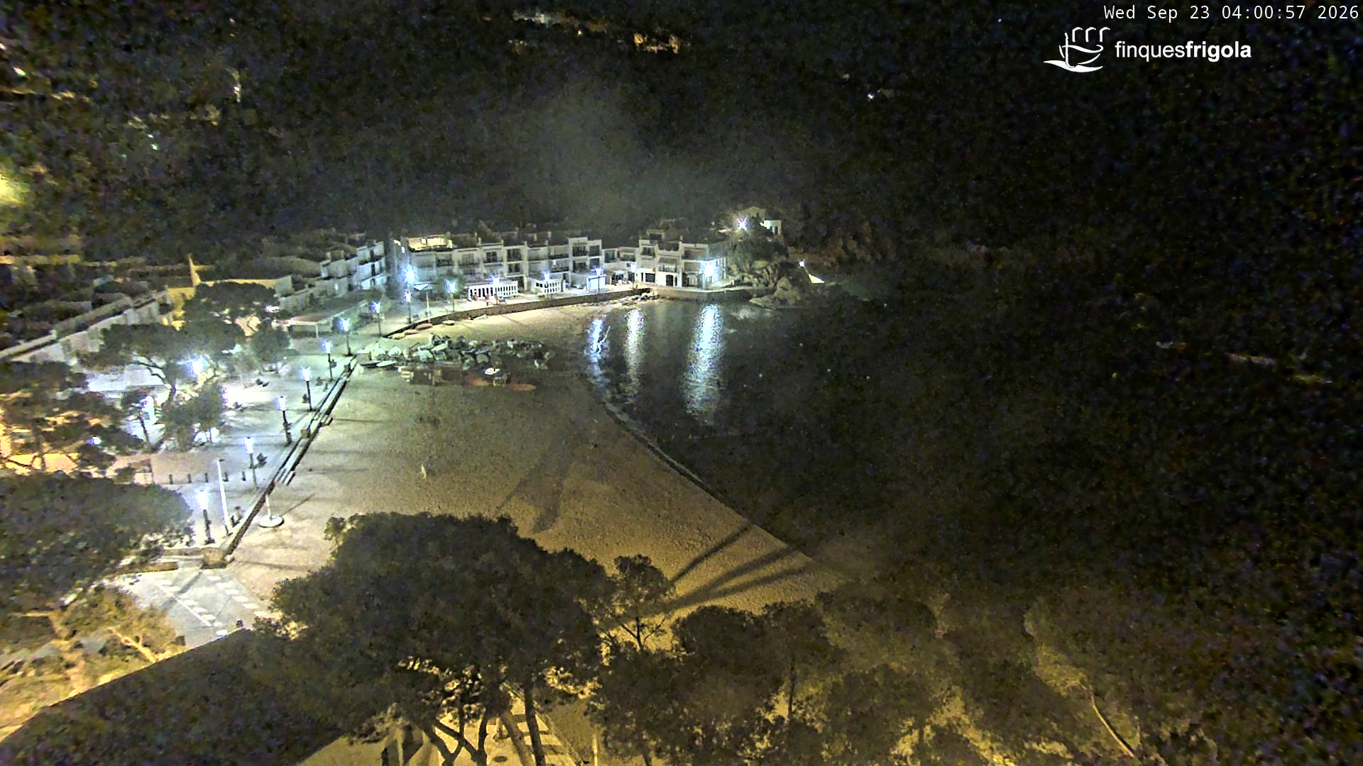 Webcam de Tamariu playa