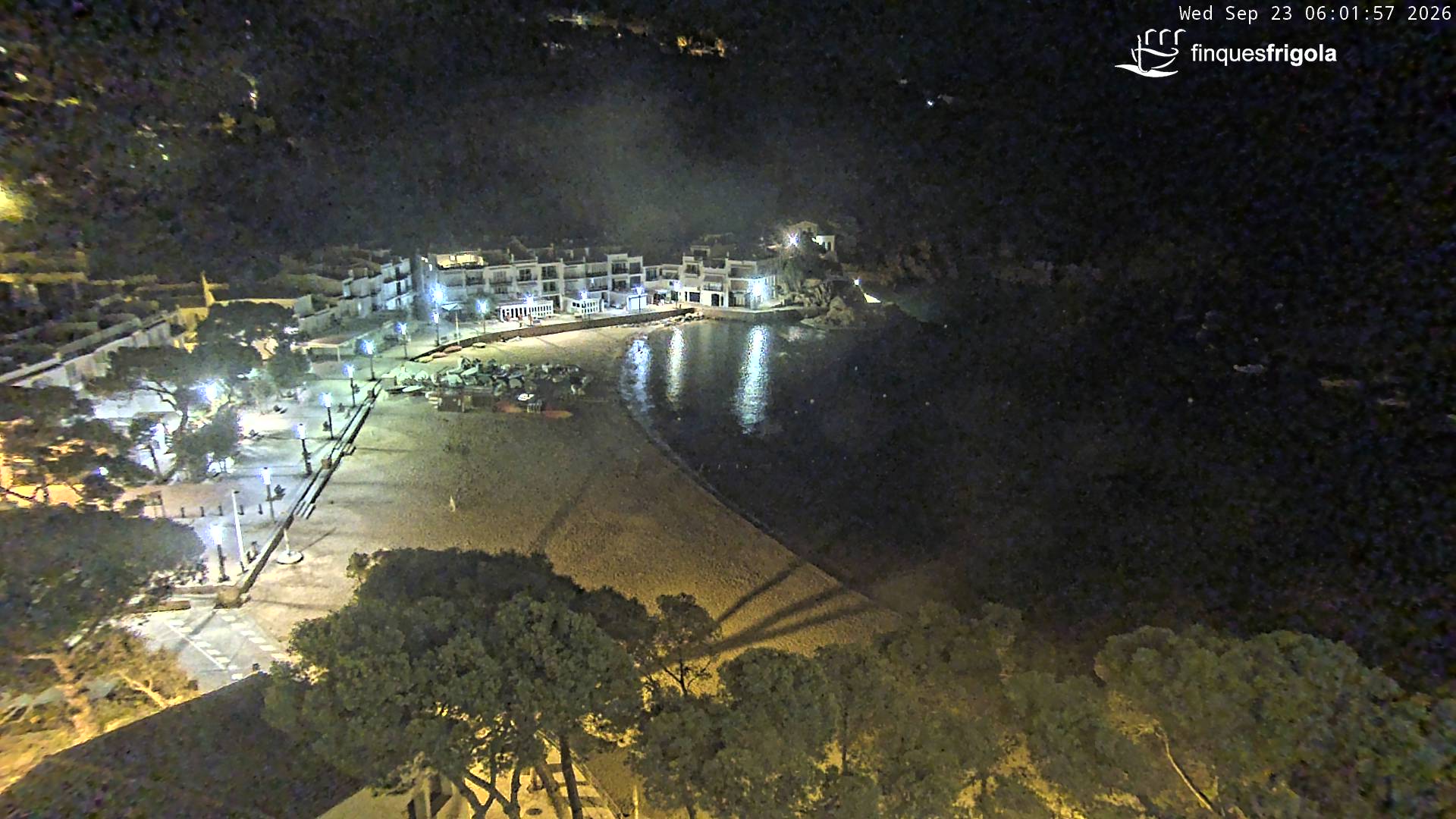 Webcam de Tamariu playa