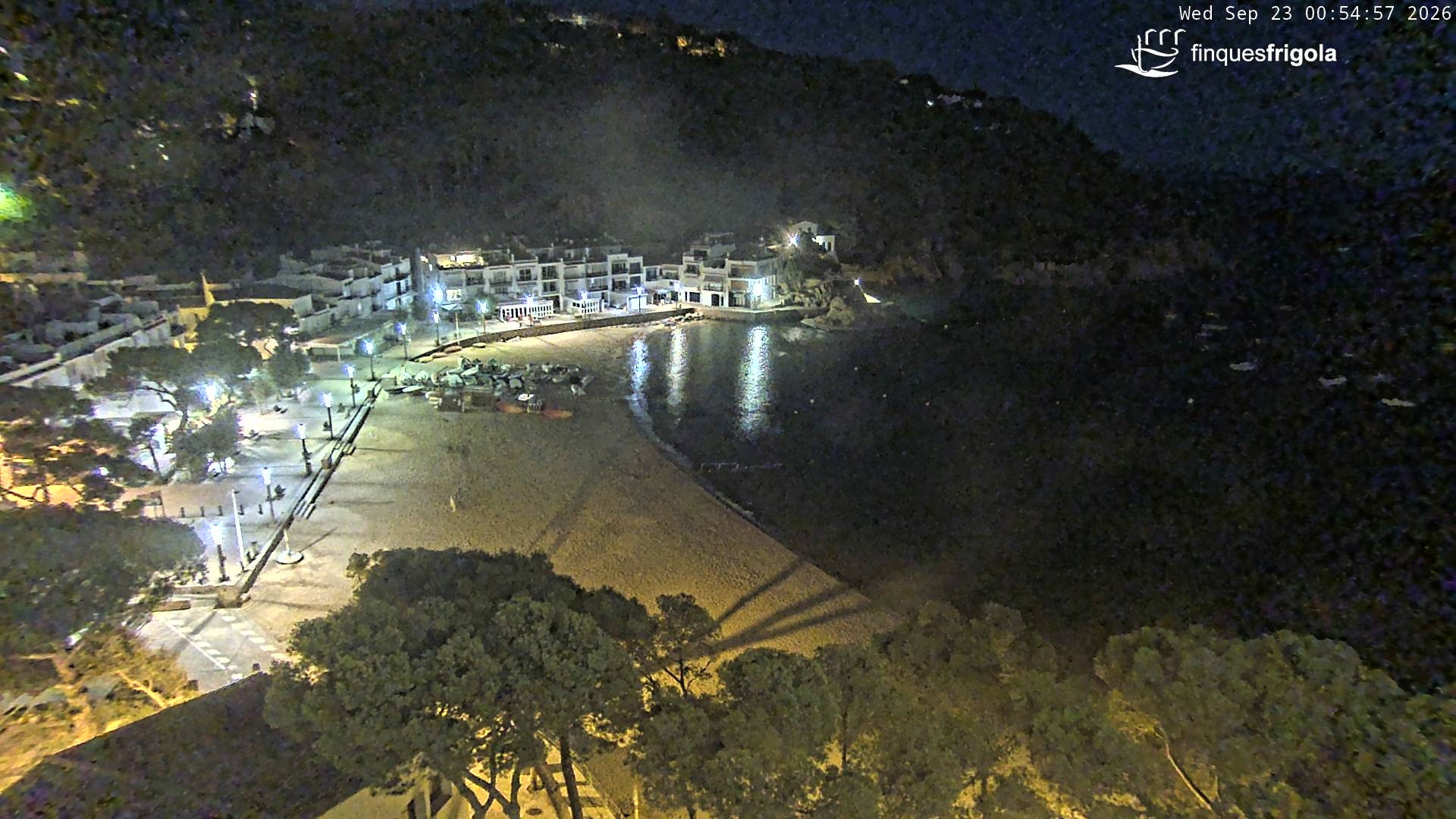 Webcam de Tamariu playa