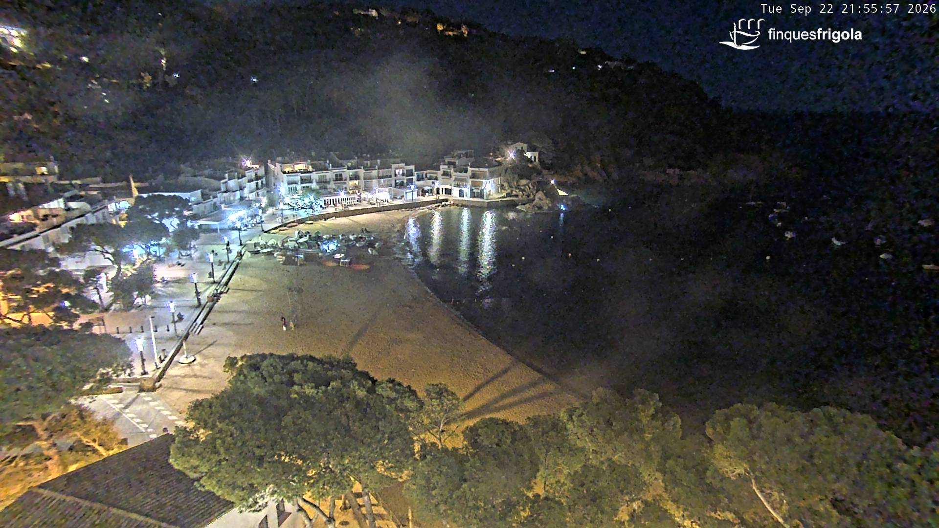 Webcam de Tamariu playa