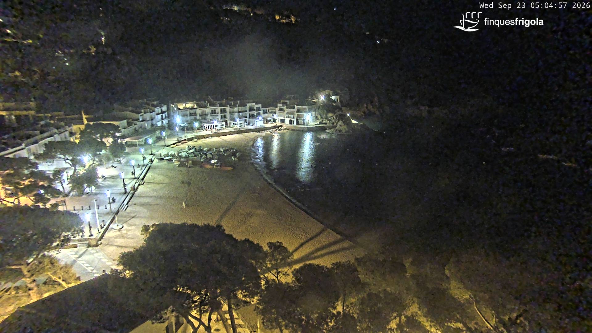 Webcam de Tamariu playa