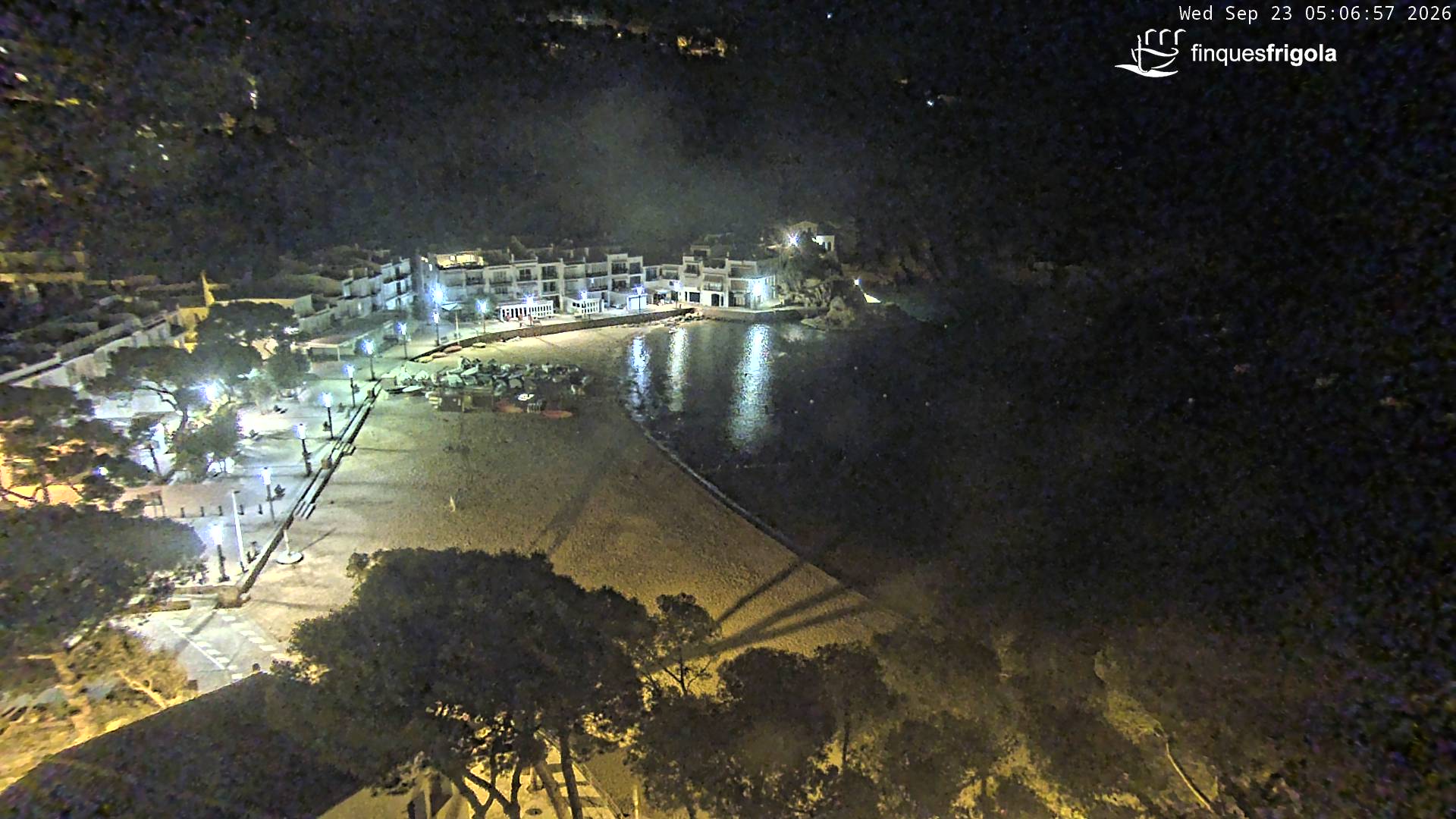 Webcam de Tamariu playa