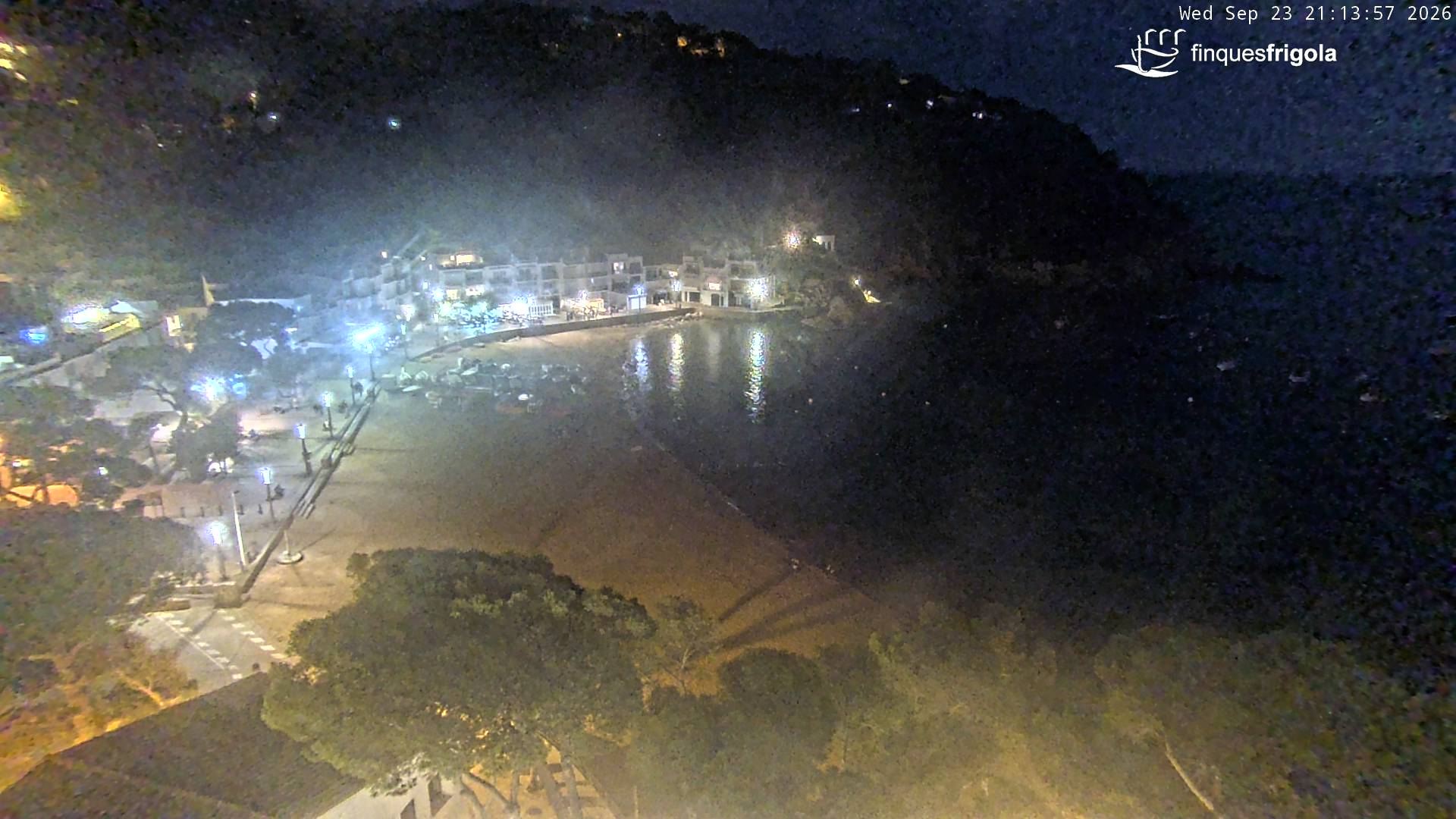 Webcam de Tamariu playa