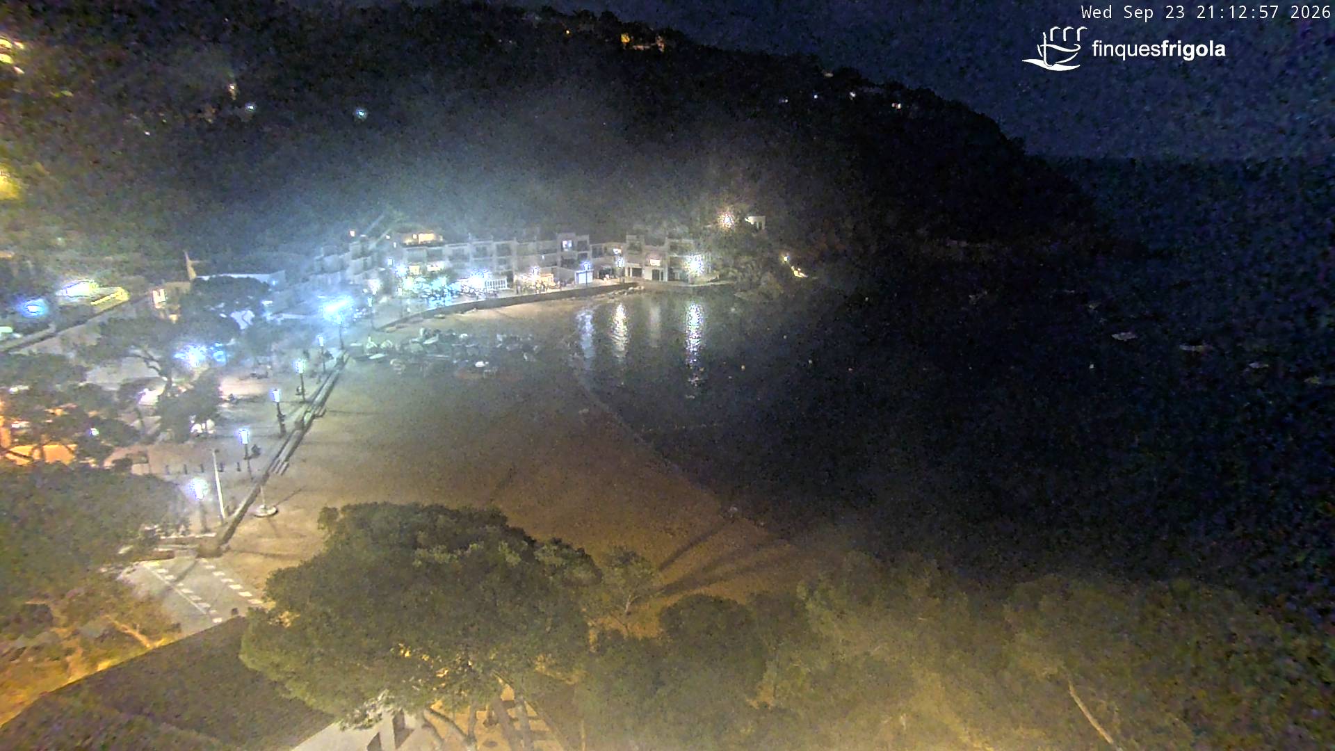 Webcam de Tamariu playa