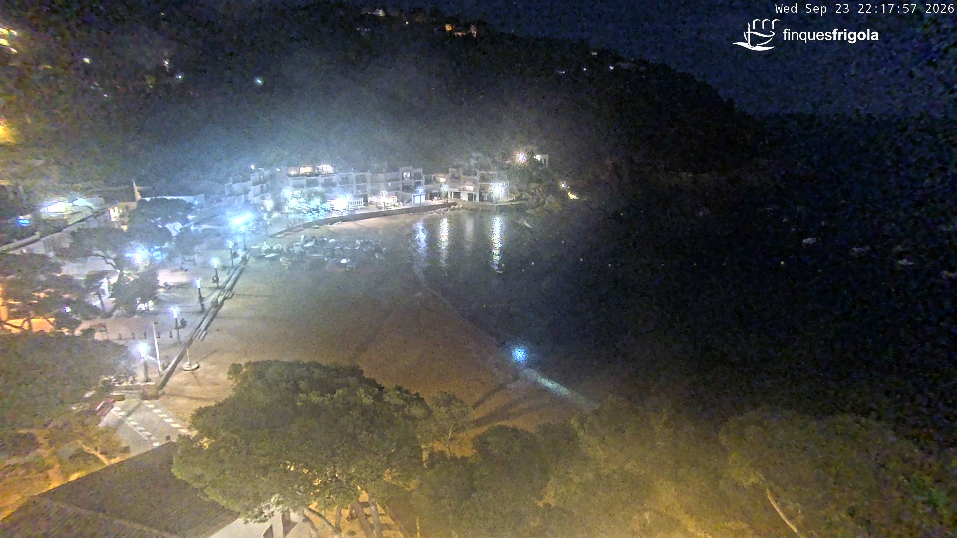 Webcam de Tamariu playa