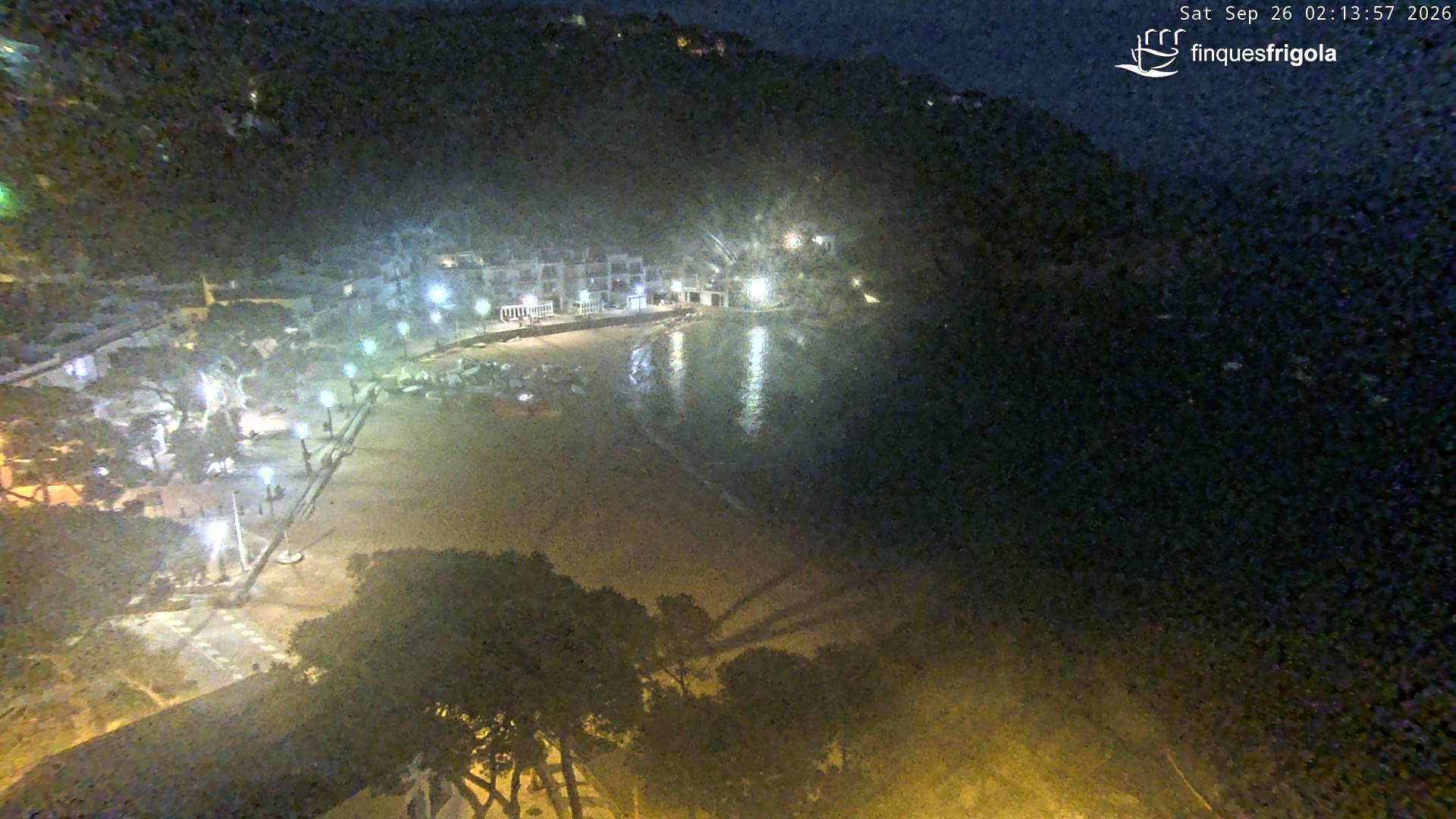 Webcam de Tamariu playa