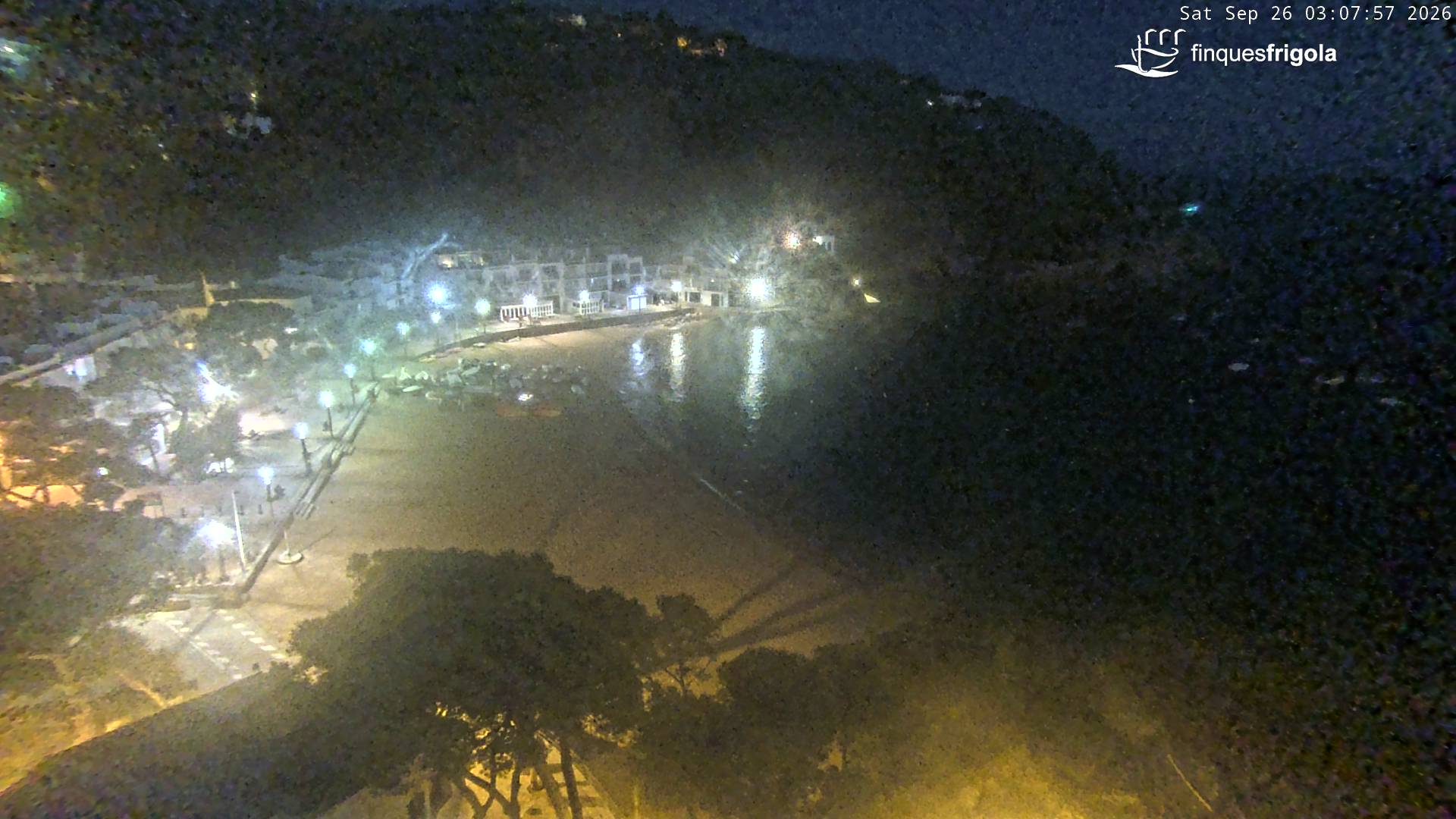 Webcam de Tamariu playa