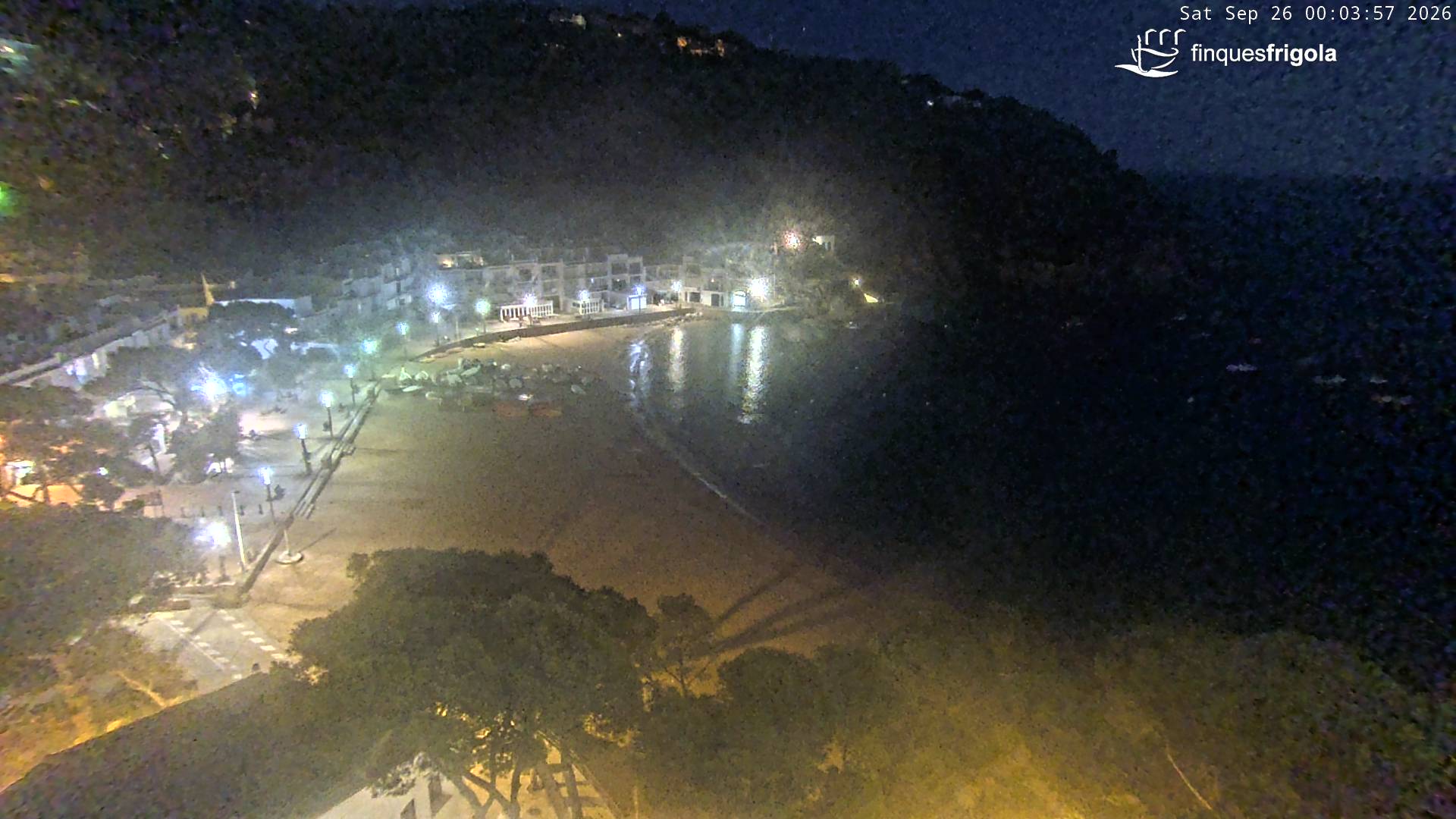 Webcam de Tamariu playa