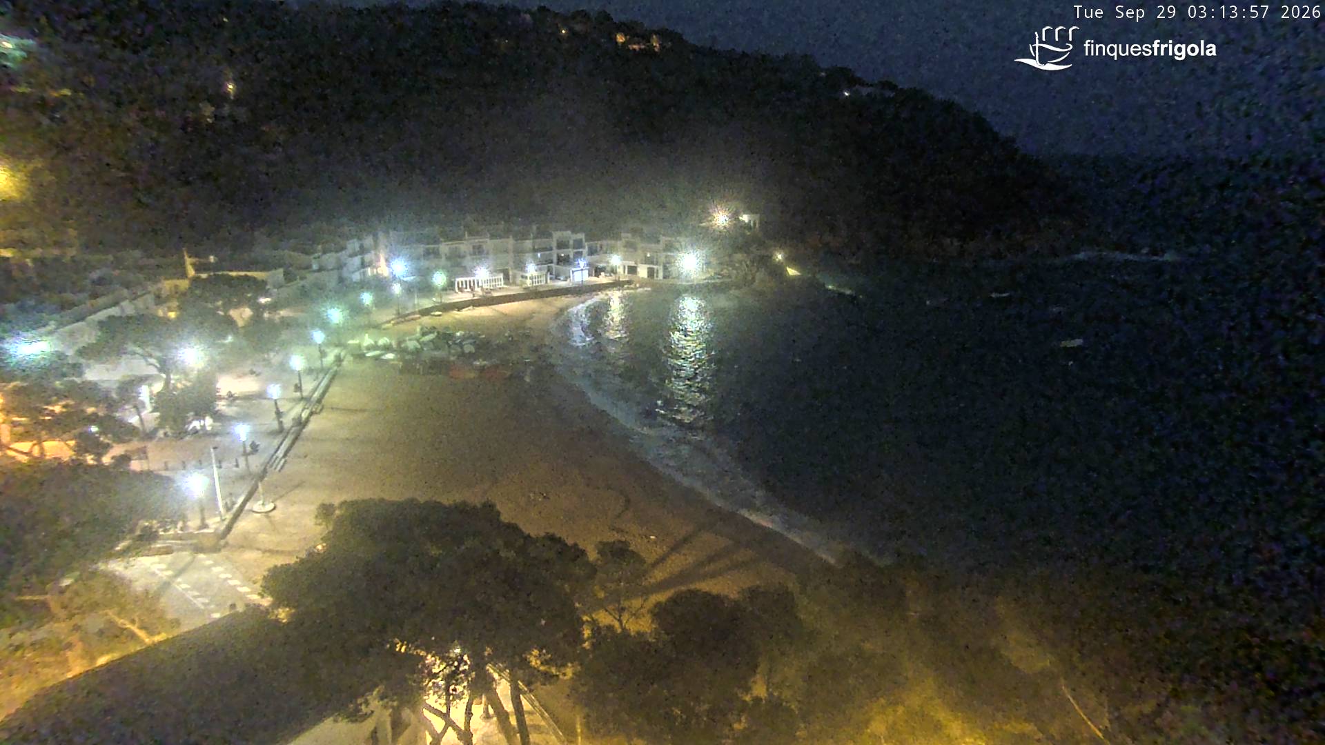 Webcam de Tamariu playa