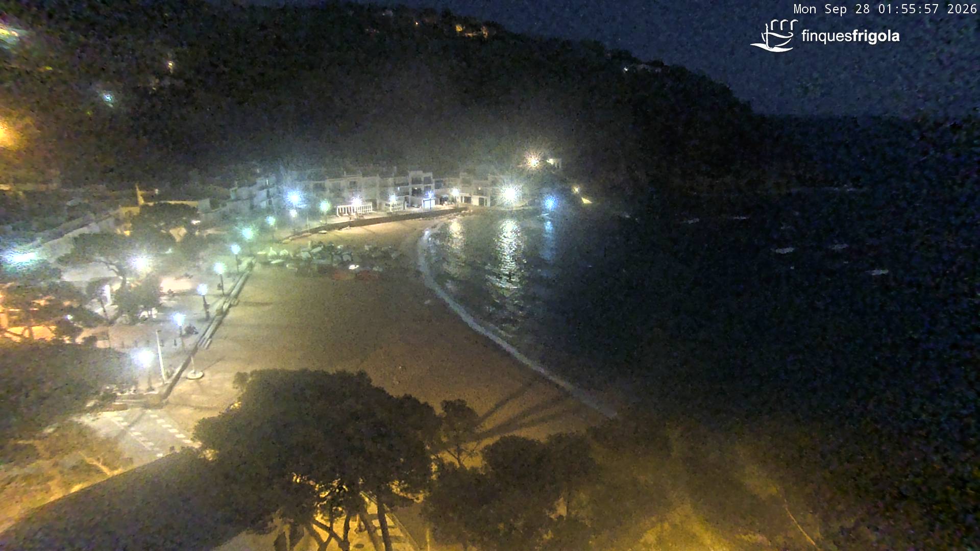 Webcam de Tamariu playa