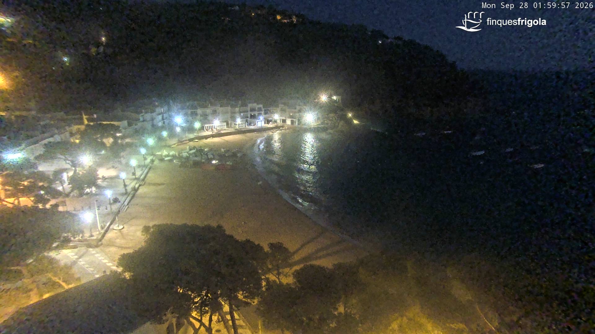 Webcam de Tamariu playa