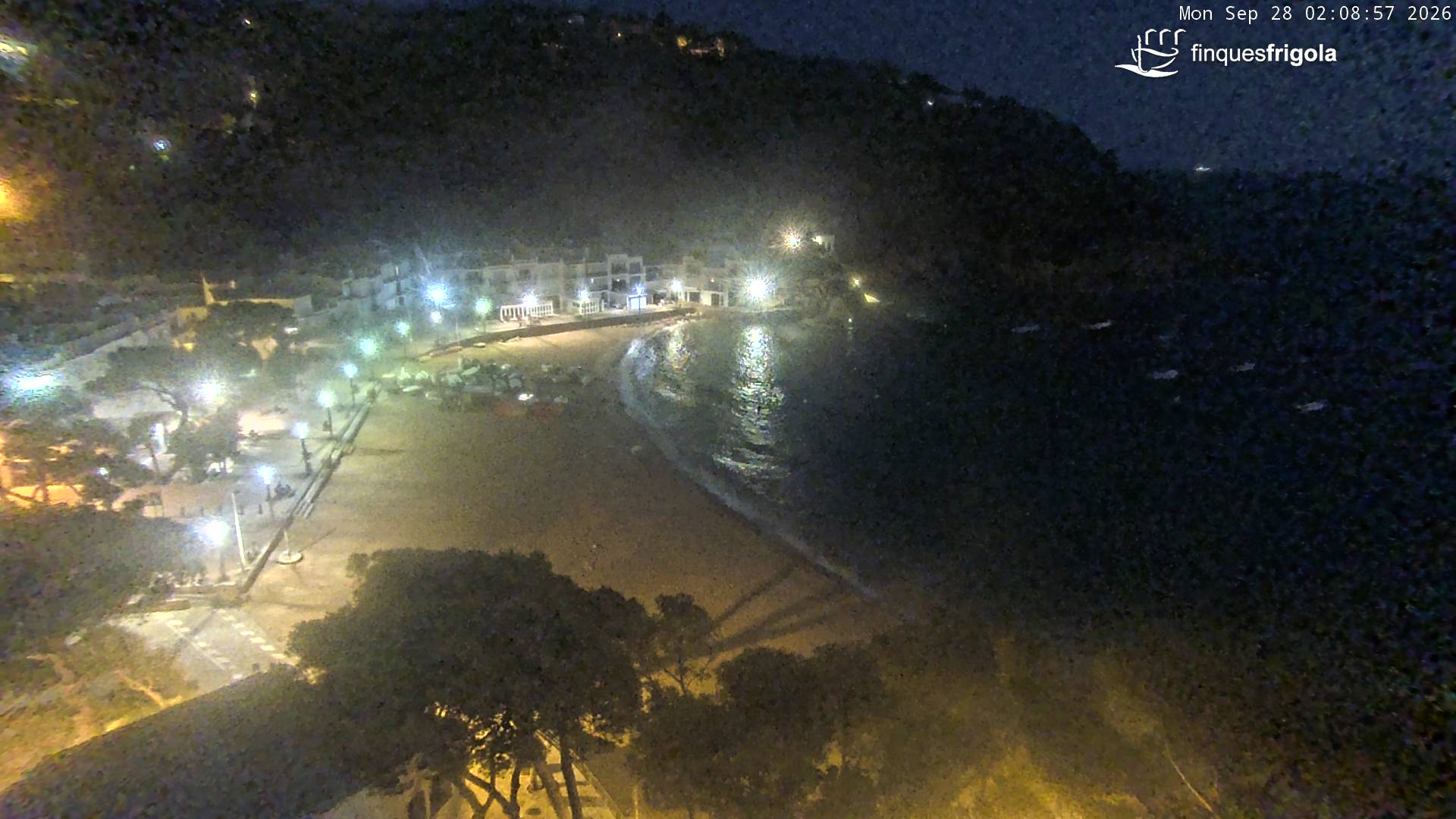 Webcam de Tamariu playa