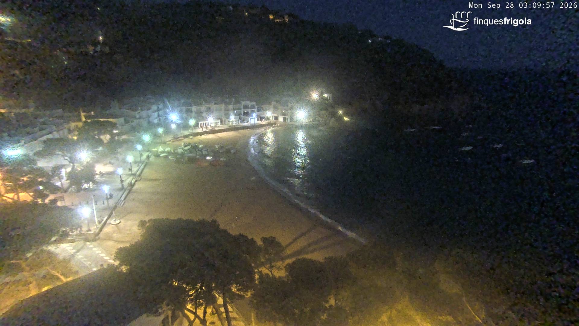 Webcam de Tamariu playa