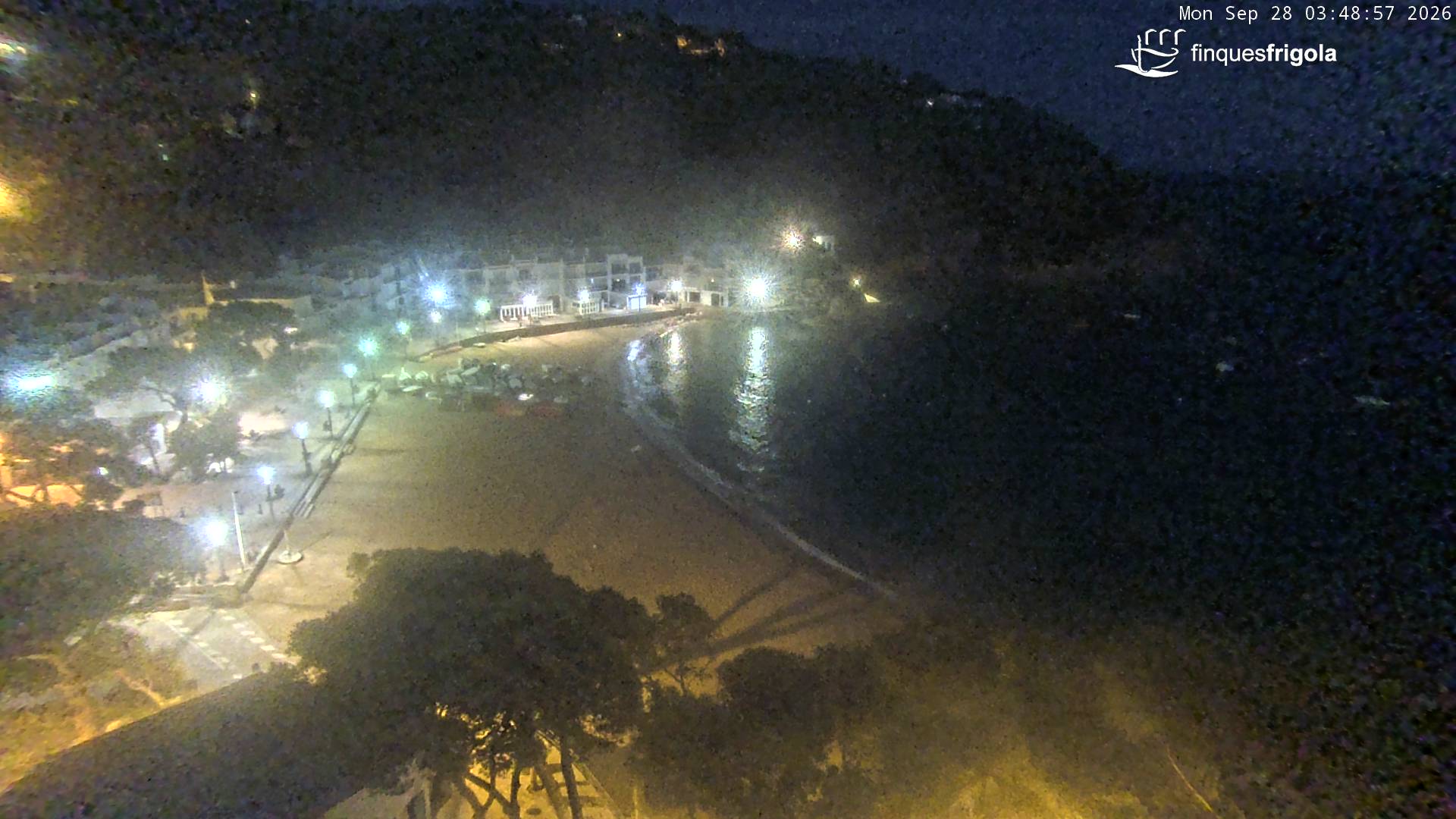 Webcam de Tamariu playa