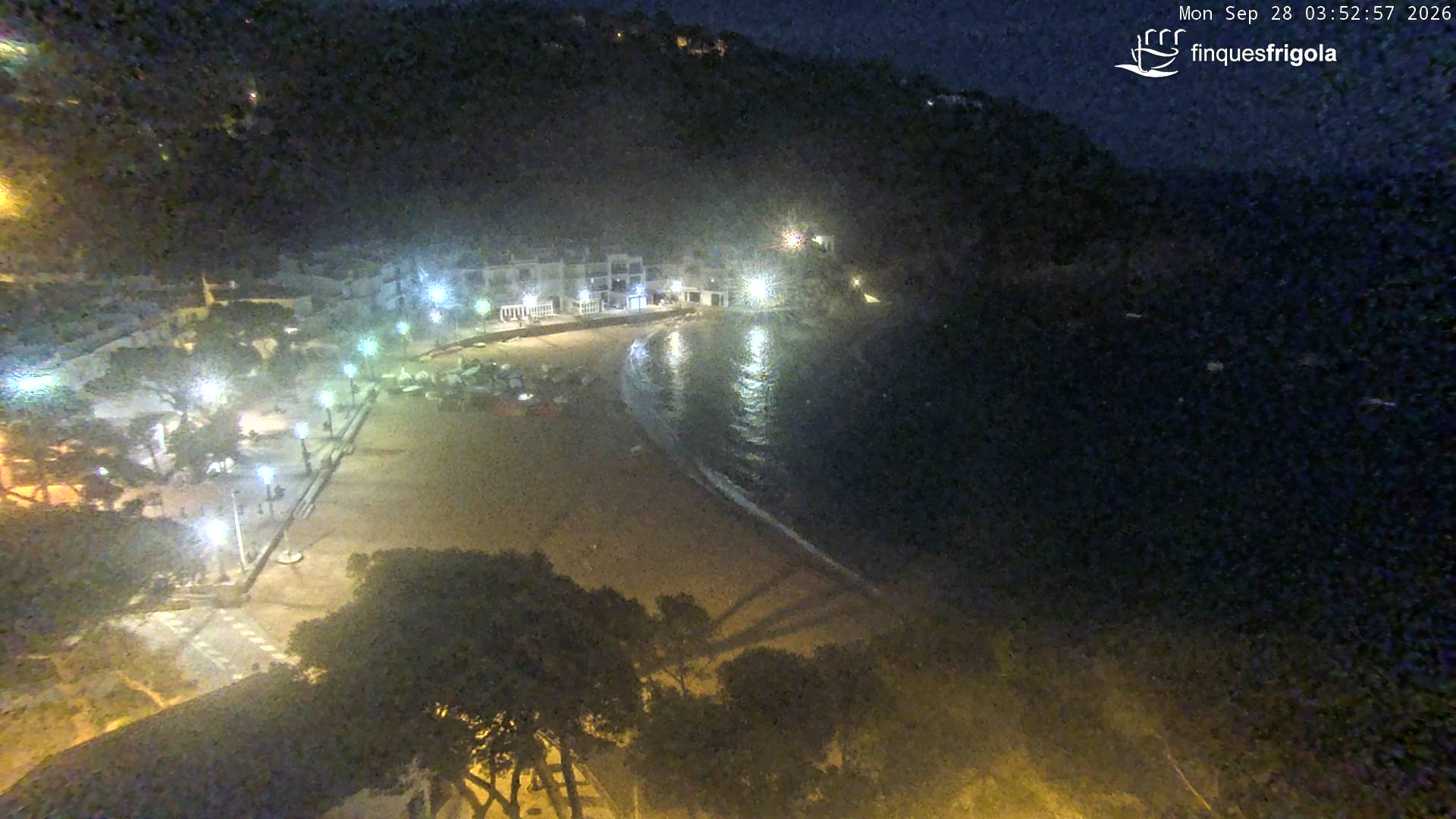 Webcam de Tamariu playa
