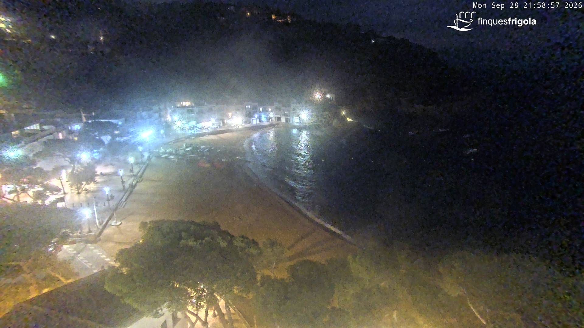 Webcam de Tamariu playa